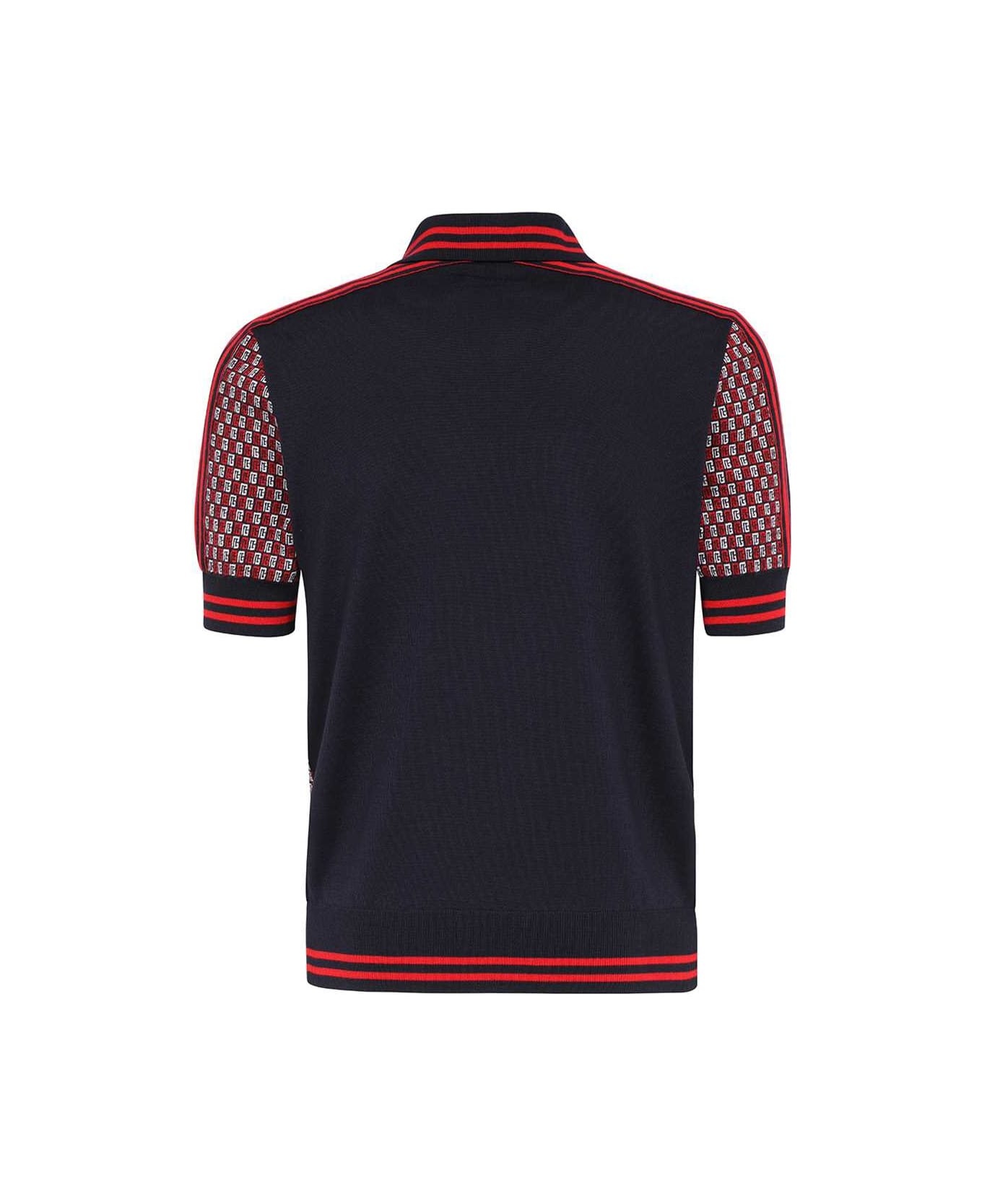 Knitted Wool Polo Shirt - 2