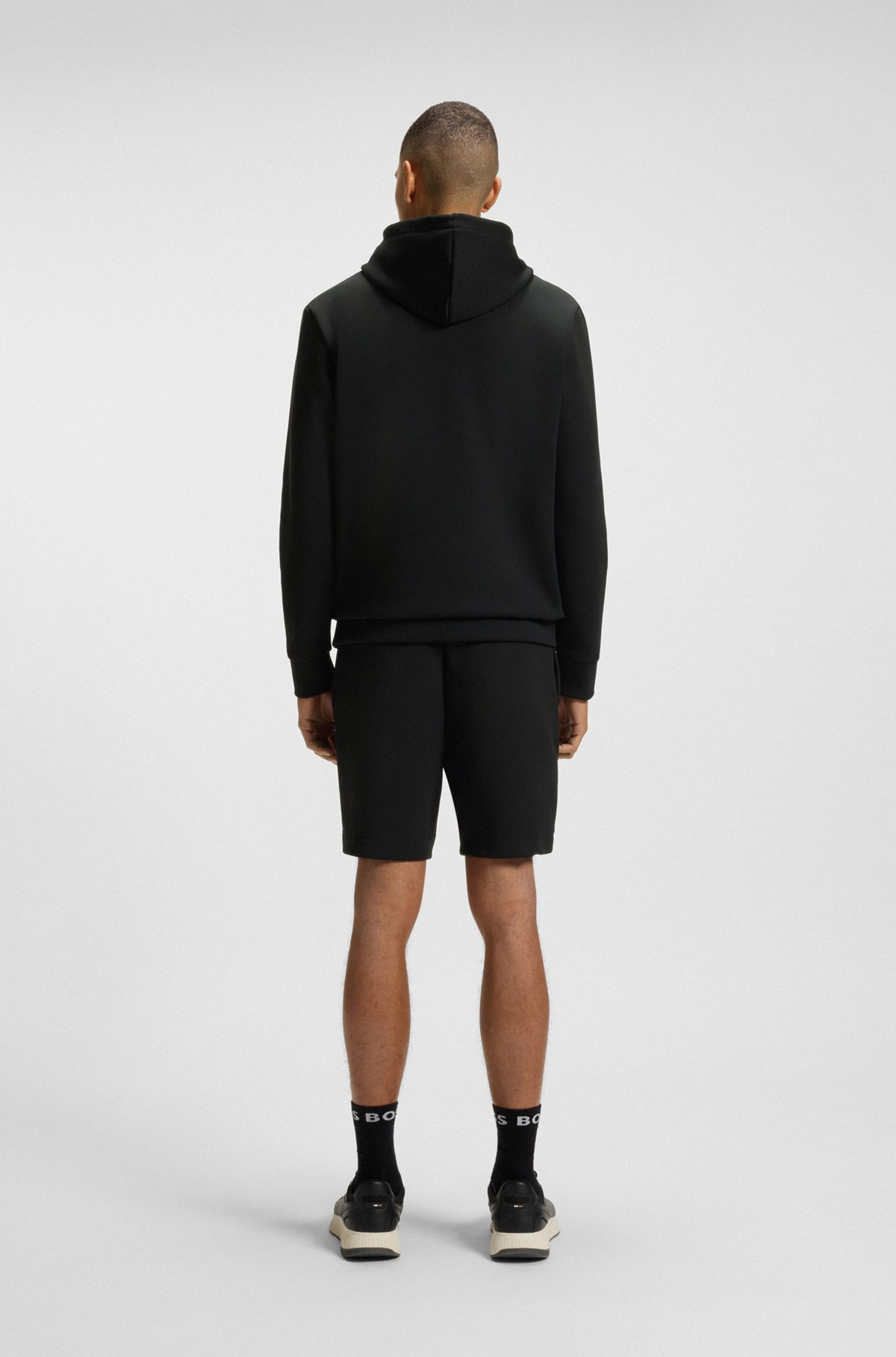 HOODIE WITH STRIPE DETAILS - 5
