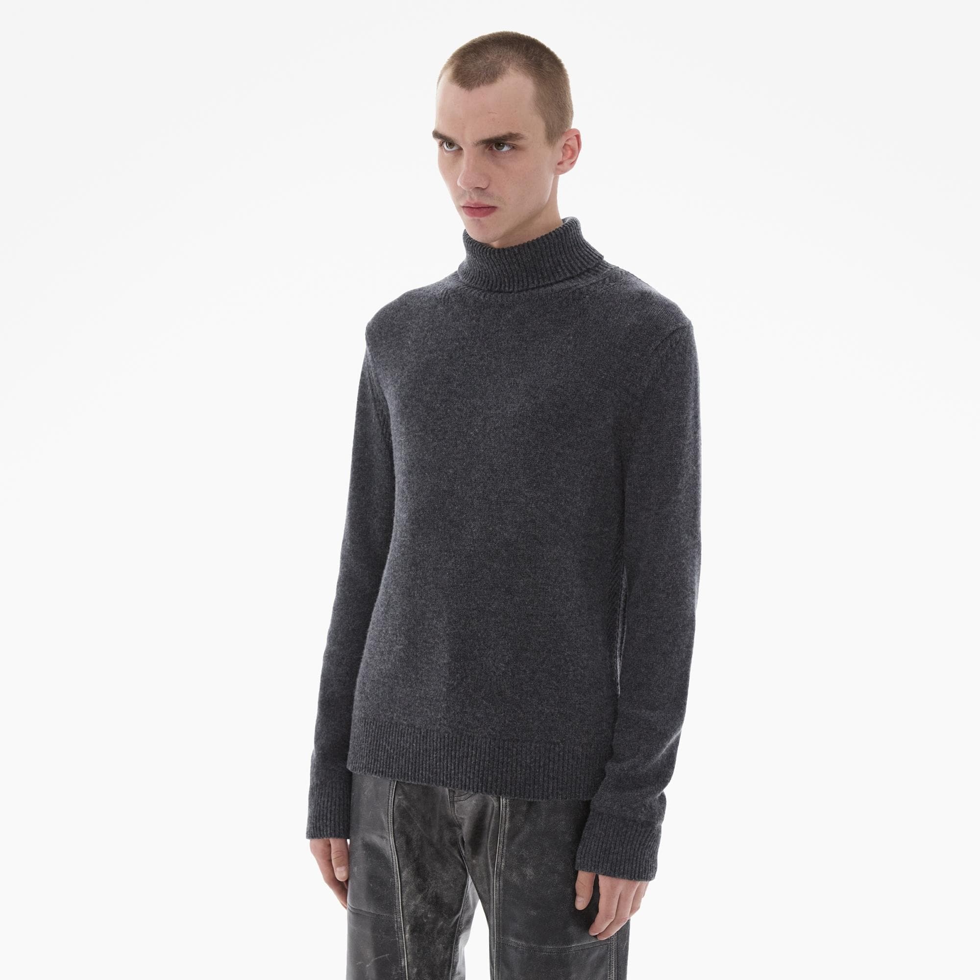 MERINO WOOL CREWNECK SWEATER - 5