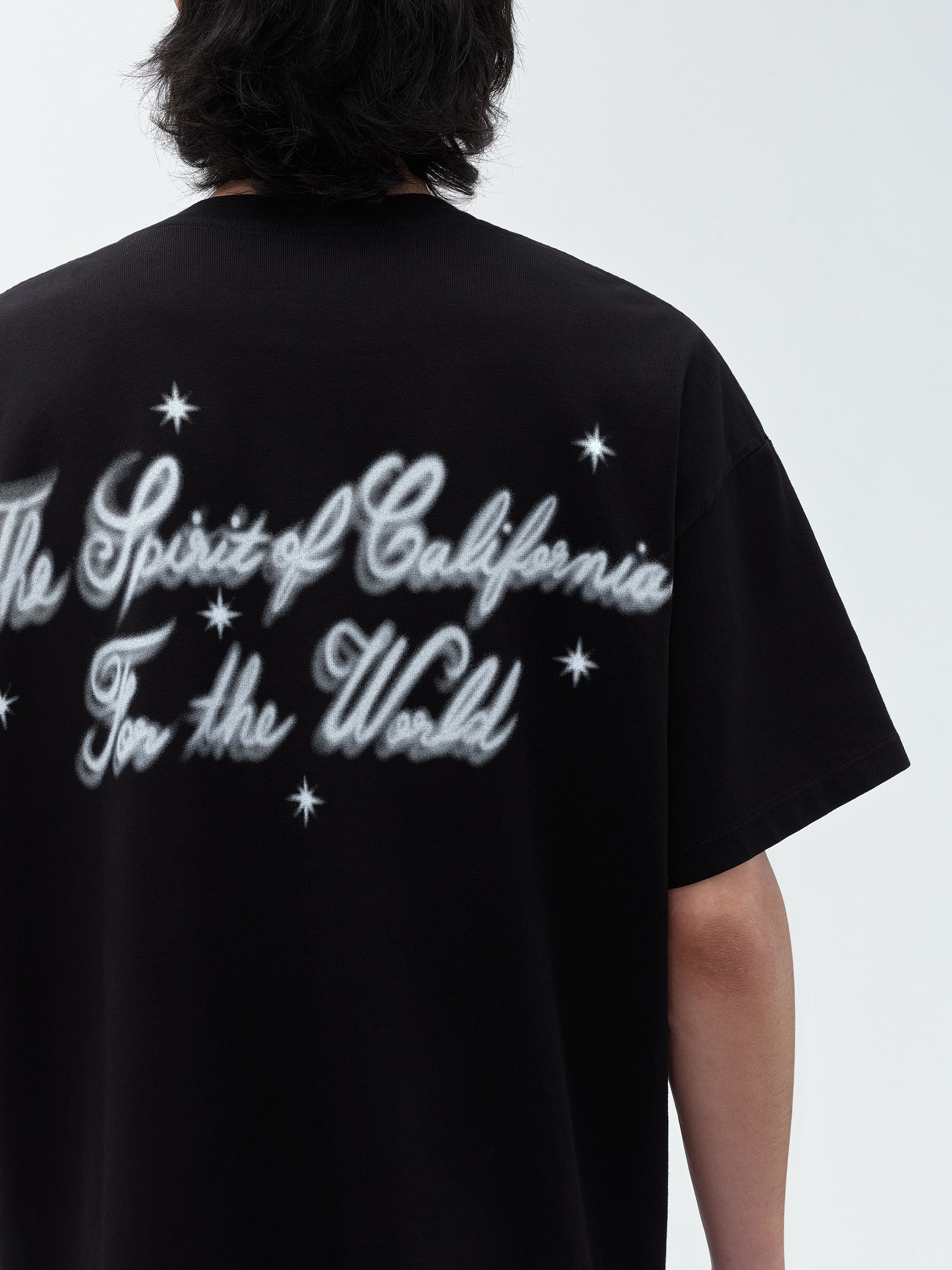 AMIRI AIRBRUSH CHERUB TEE | REVERSIBLE