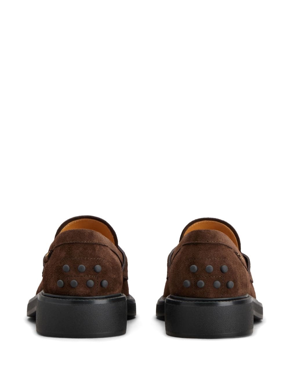 penny-slot suede loafers - 3