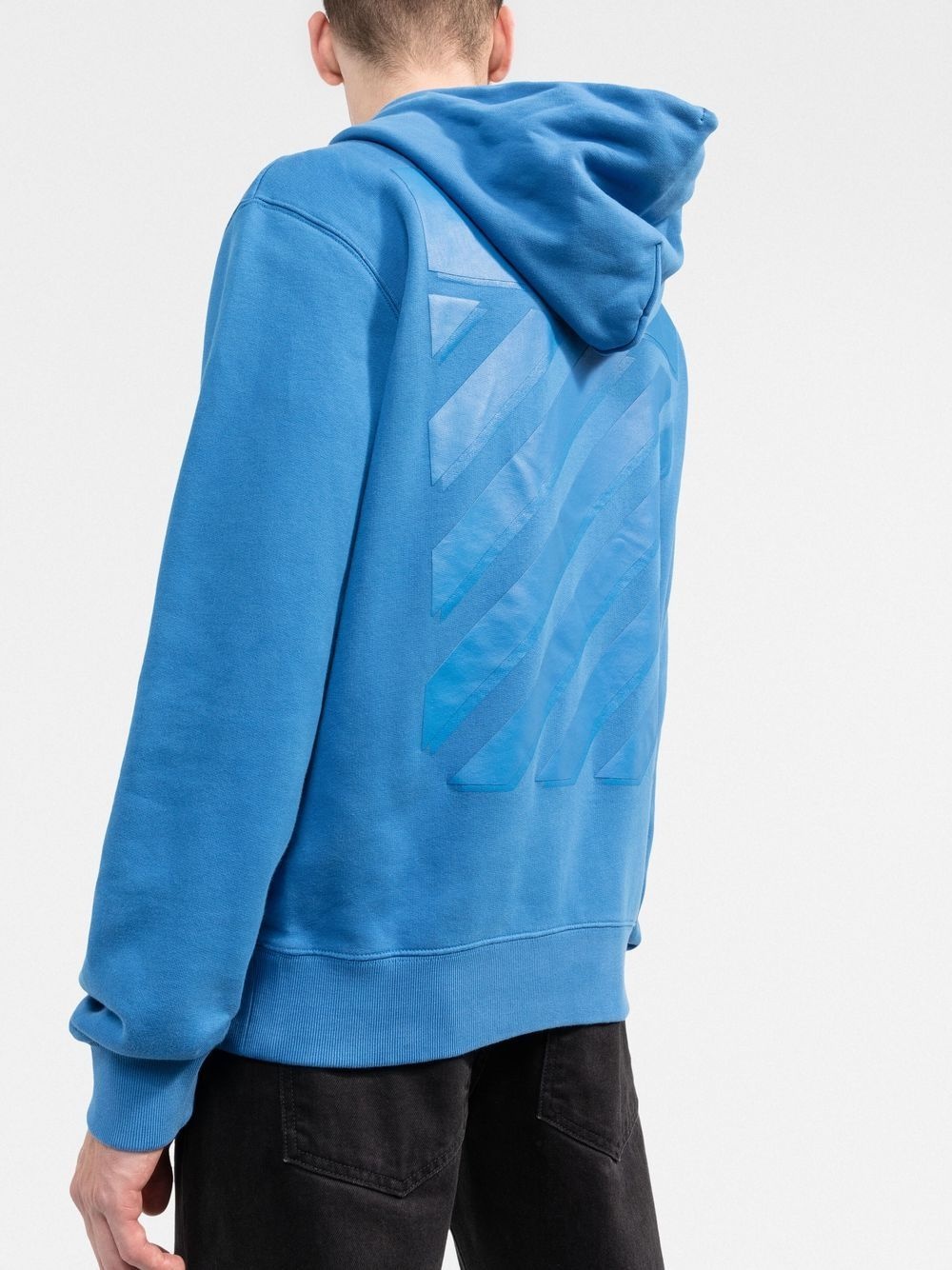 Arrows logo-print pullover hoodie - 3