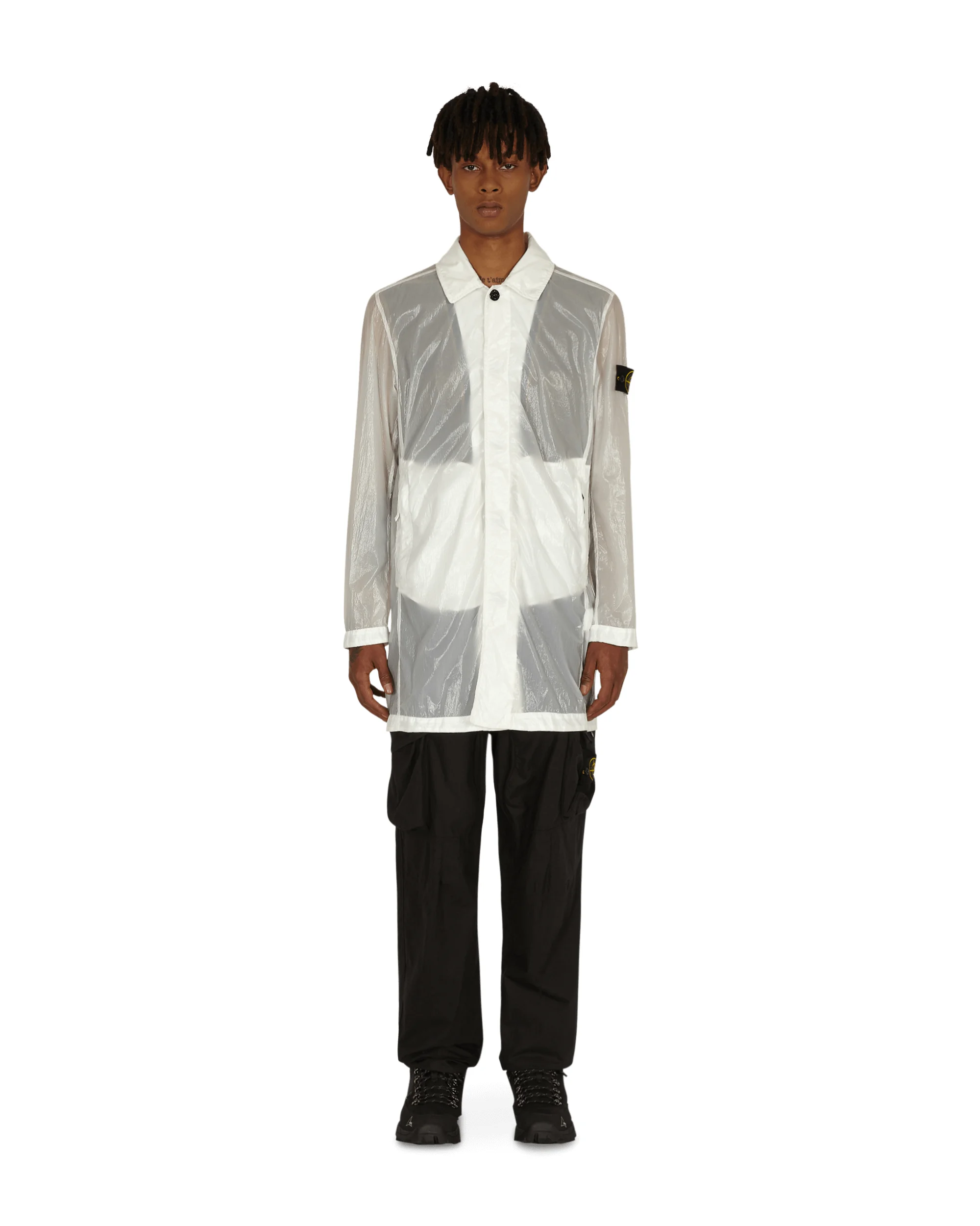 Lucido-TC Packable Coat White - 1