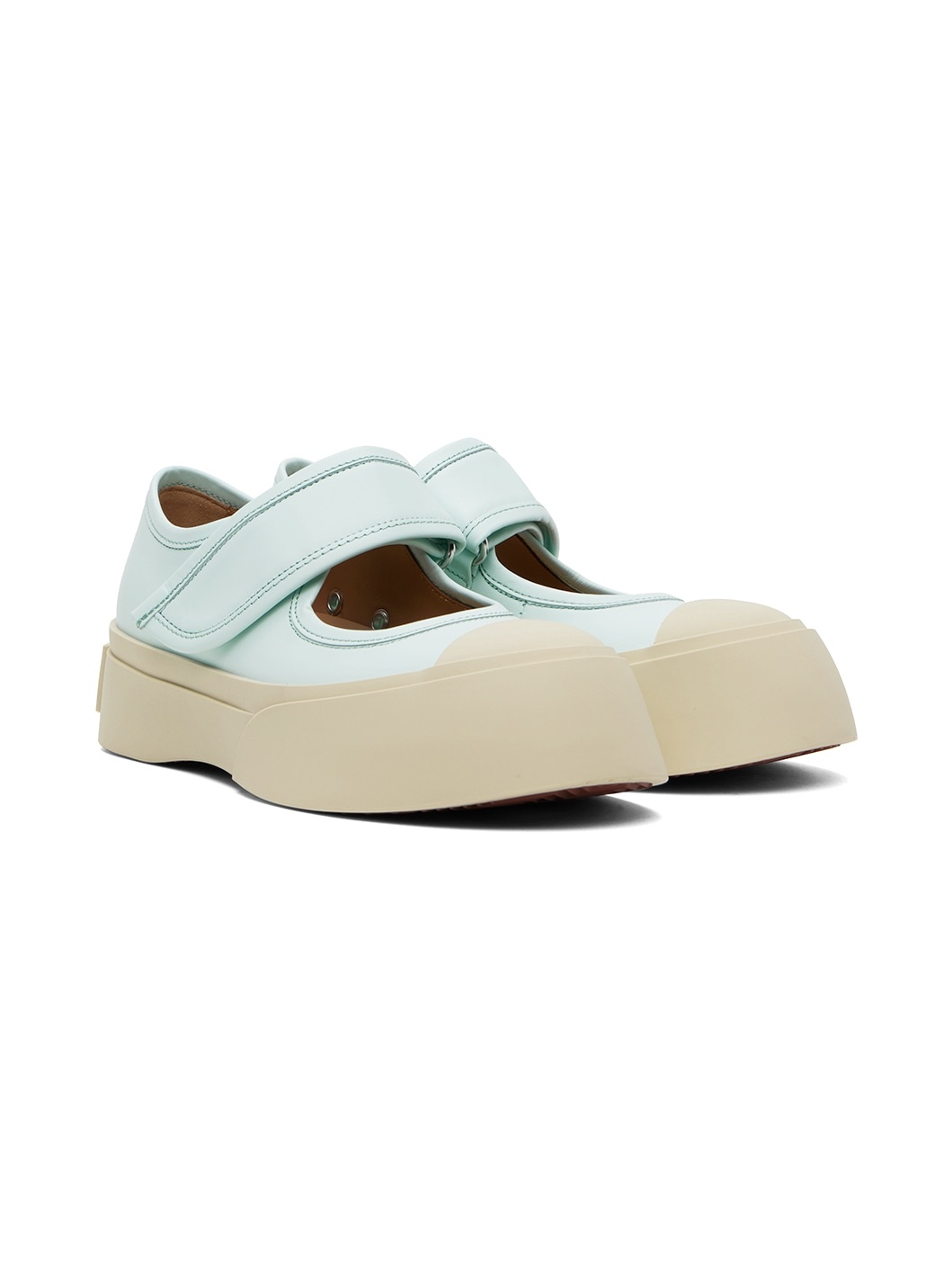 Blue Pablo Mary Jane Ballerina Flats - 4