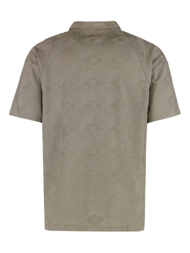 BOSS jacquard polo shirt outlook