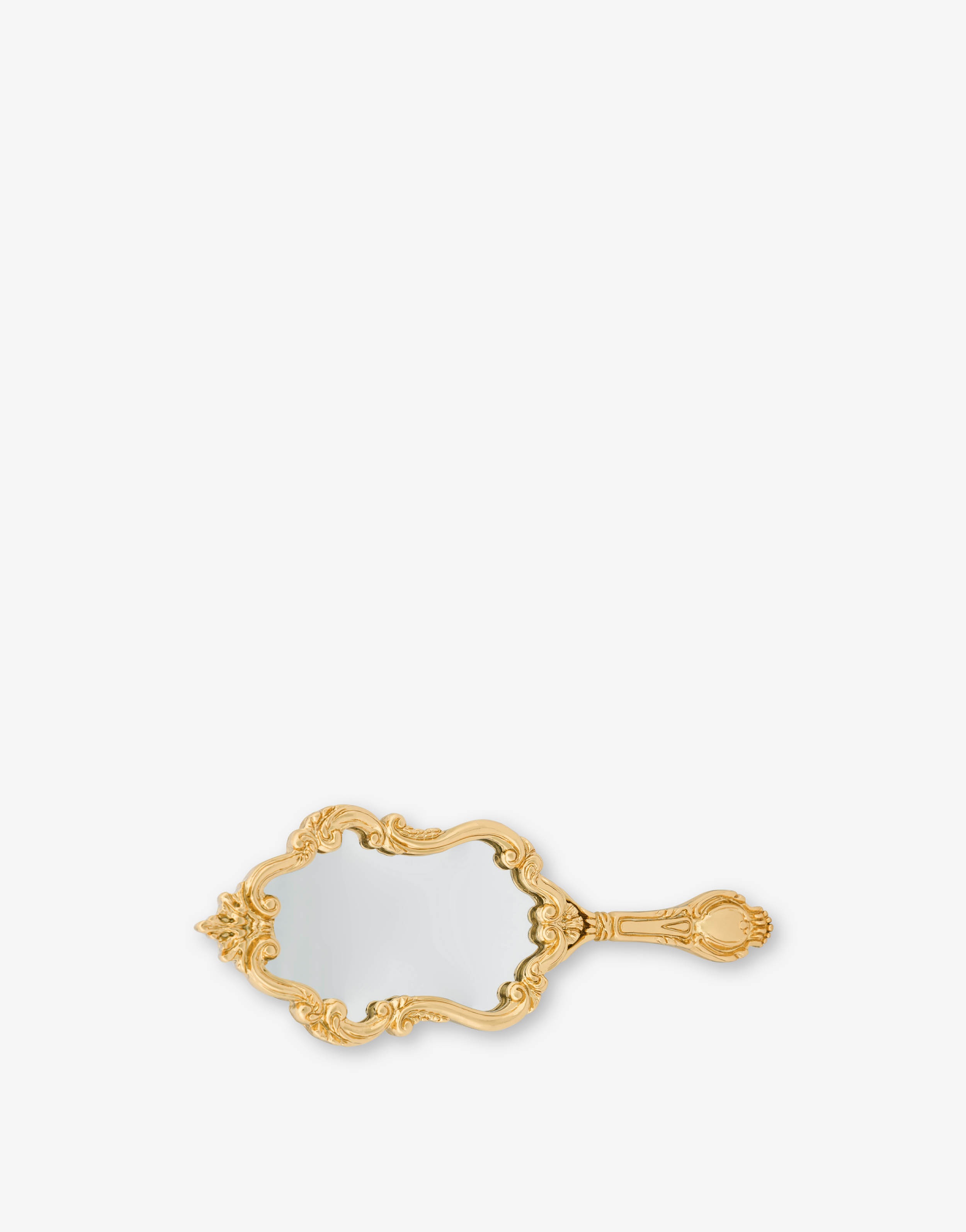 BAROQUE HAND MIRROR BROOCH - 1