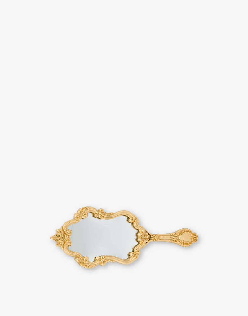 BAROQUE HAND MIRROR BROOCH 1