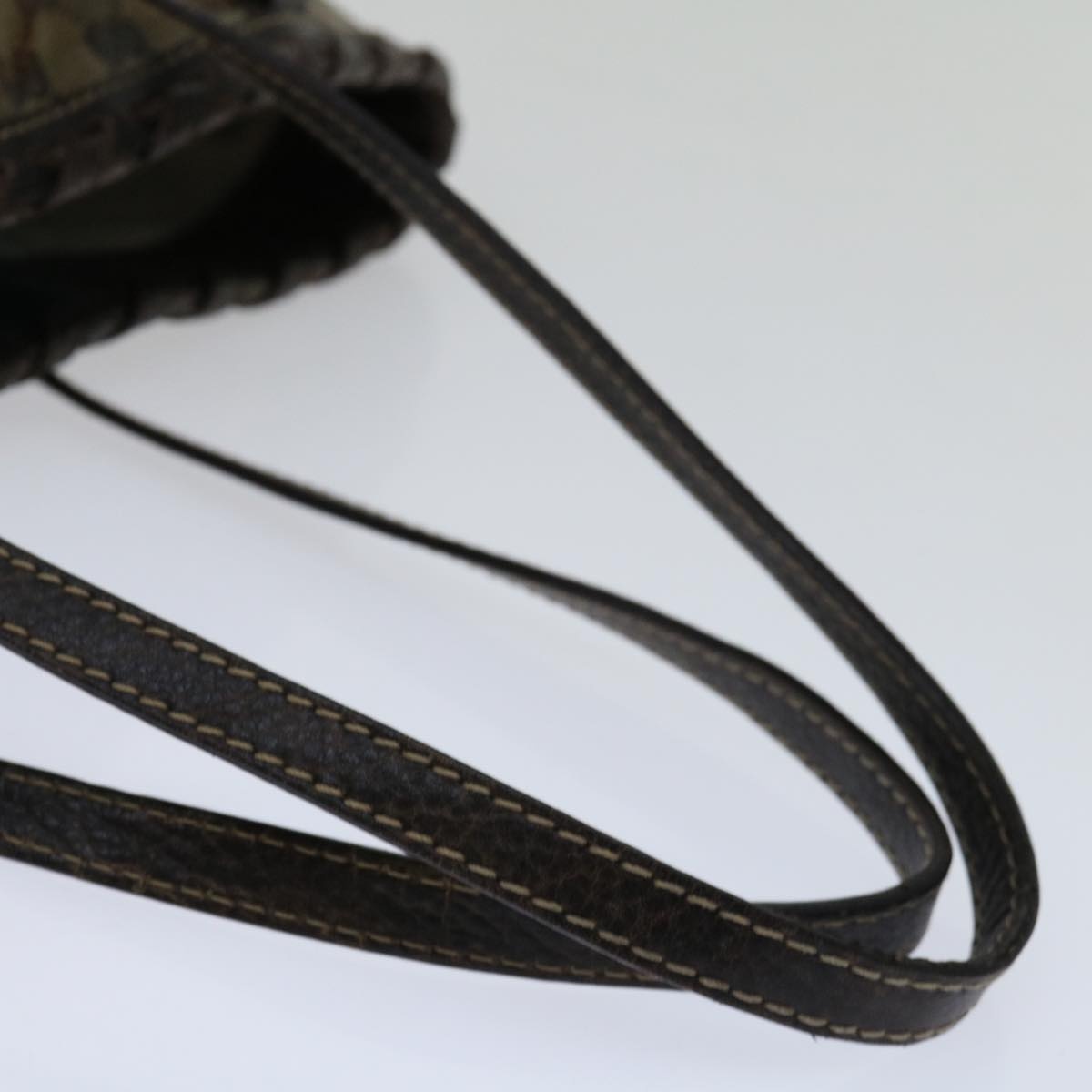 GUCCI GG Crystal Fringe Bamboo Tote Bag Brown - 7