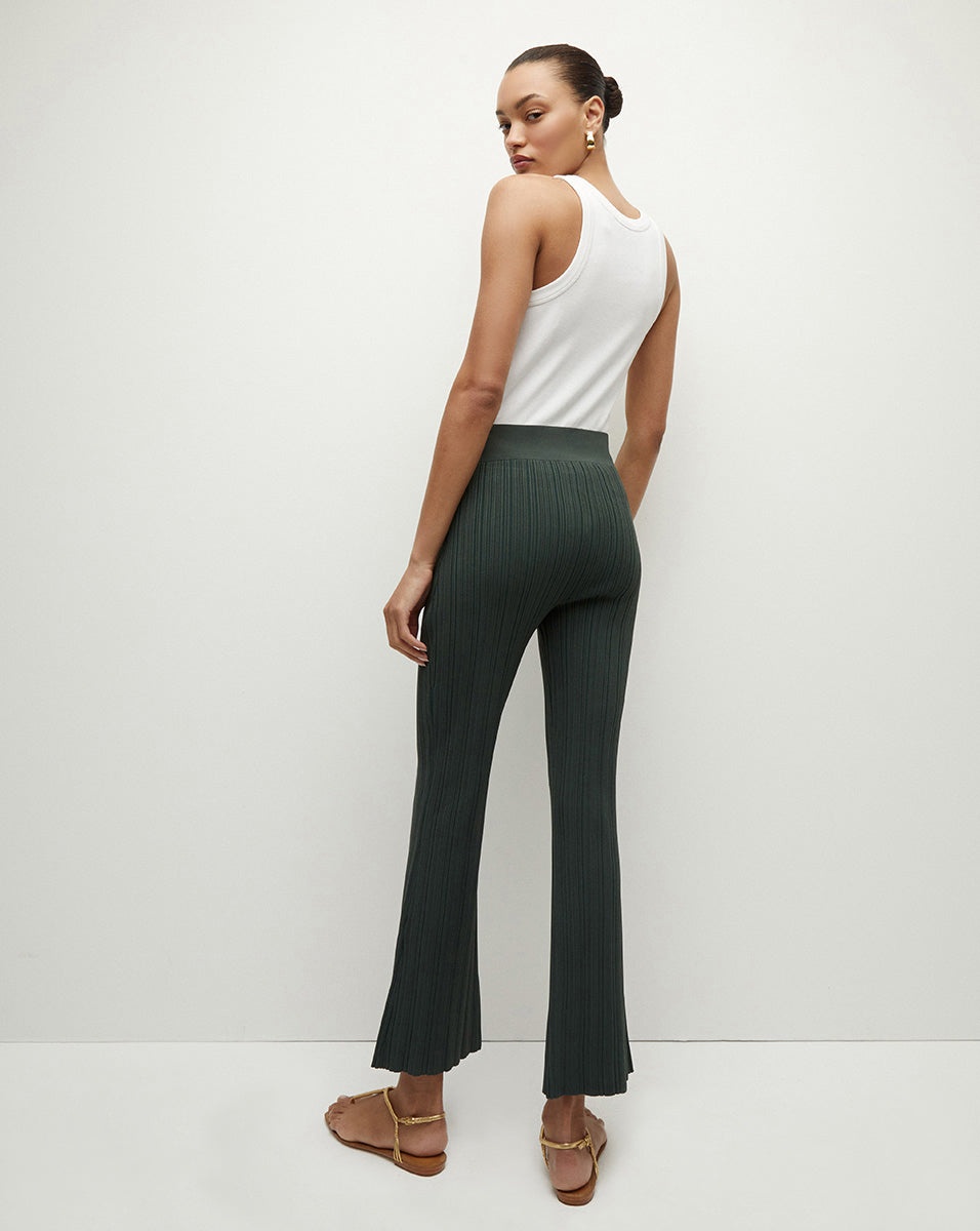 MASSARO RIB-KNIT PANT - 6