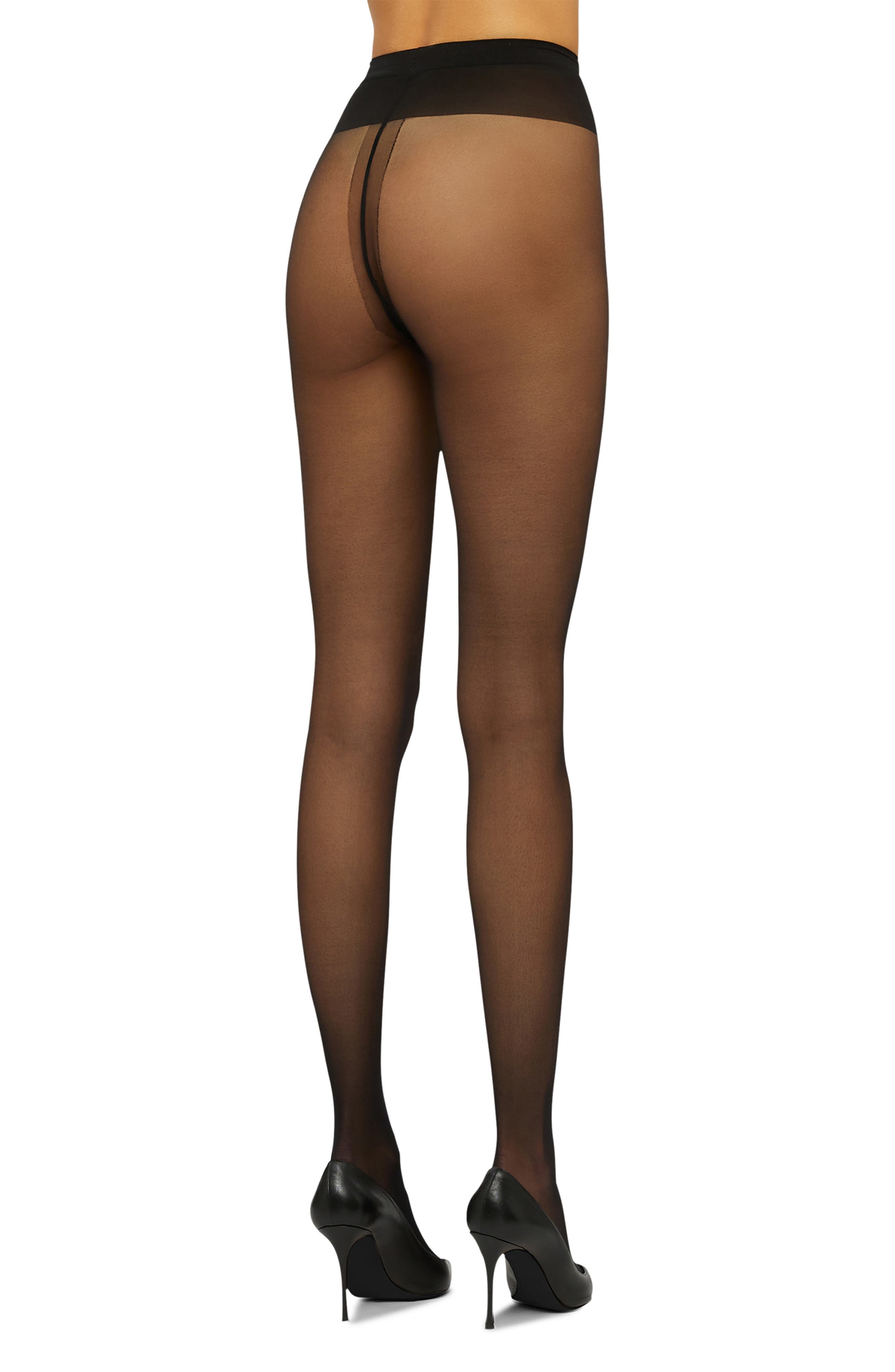 Wolford Individual 10 Pantyhose in Black at Nordstrom - 2