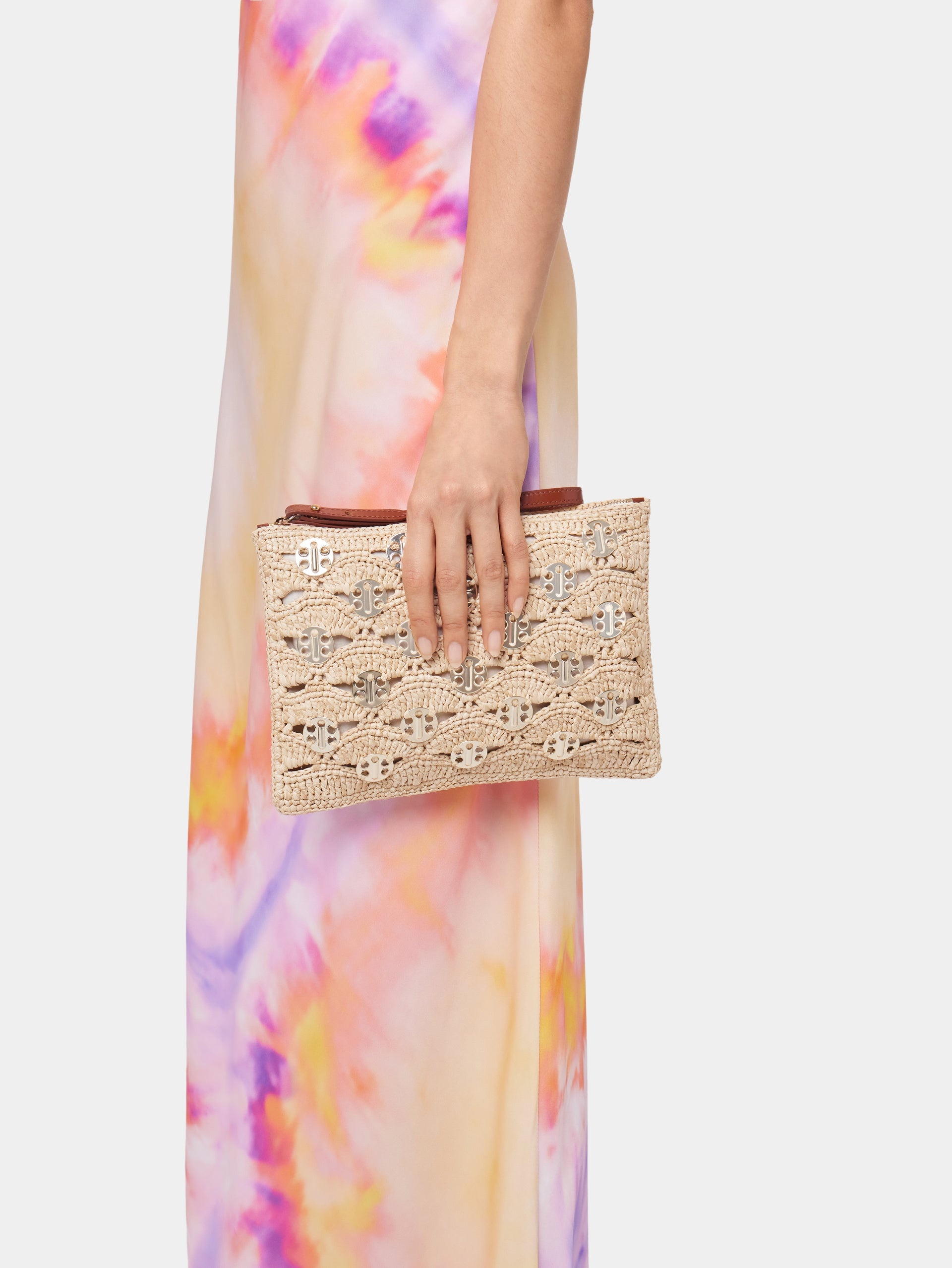 POUCH IN RAFFIA - 3