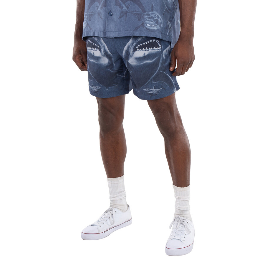 Burberry Shark Printed Swim Shorts - 2