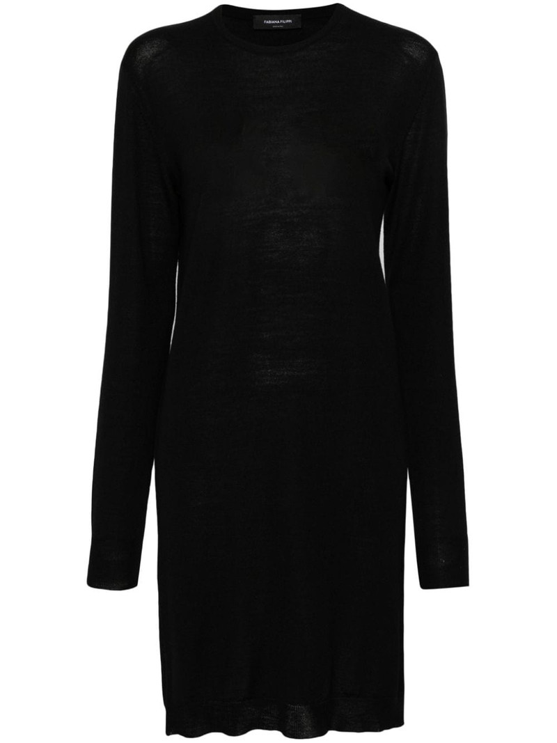 knitted wool dress 1