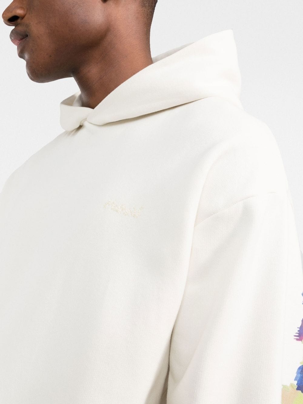 logo-print hoodie - 5