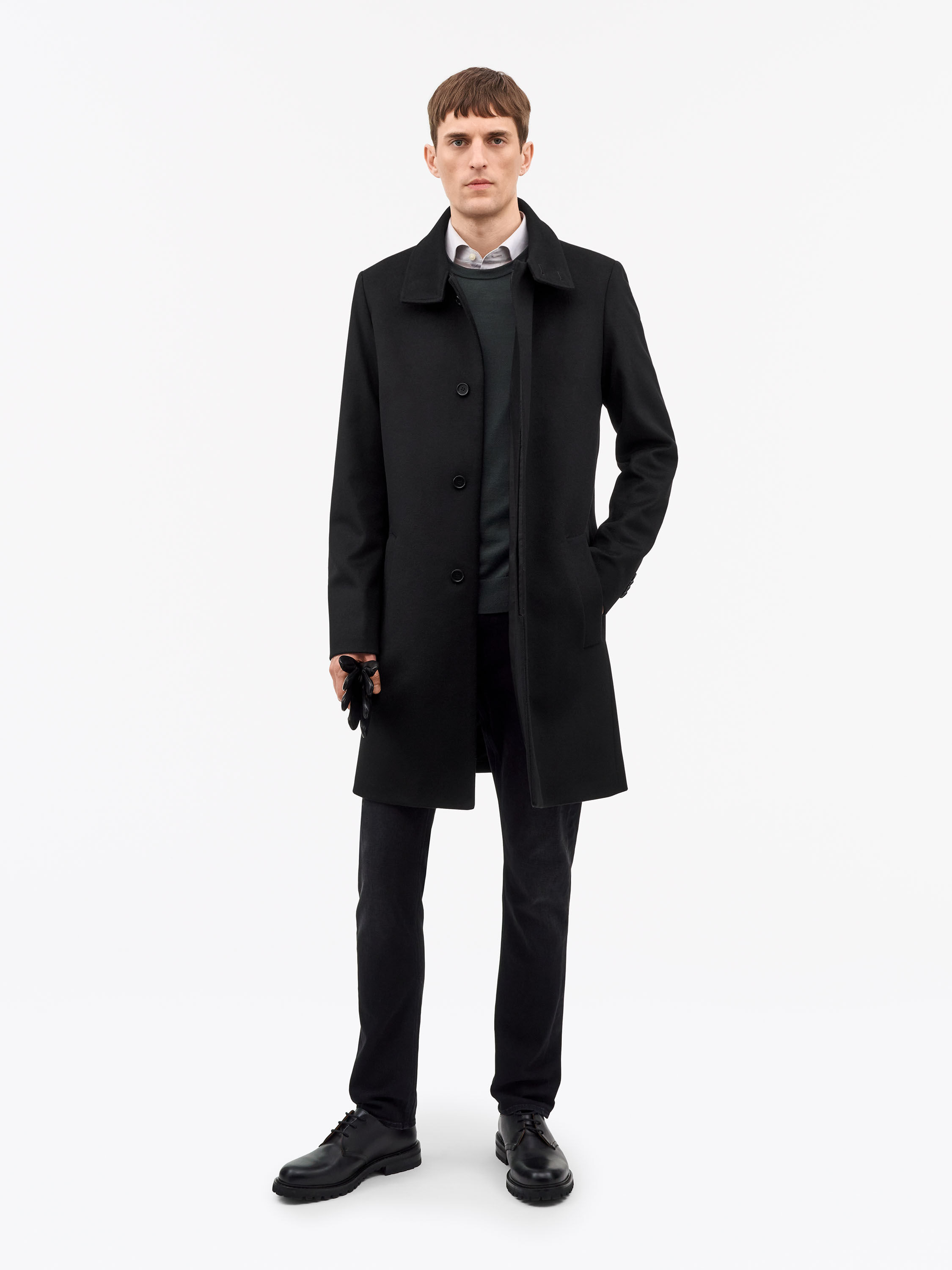 Aleric Funnel-Neck Coat - 2