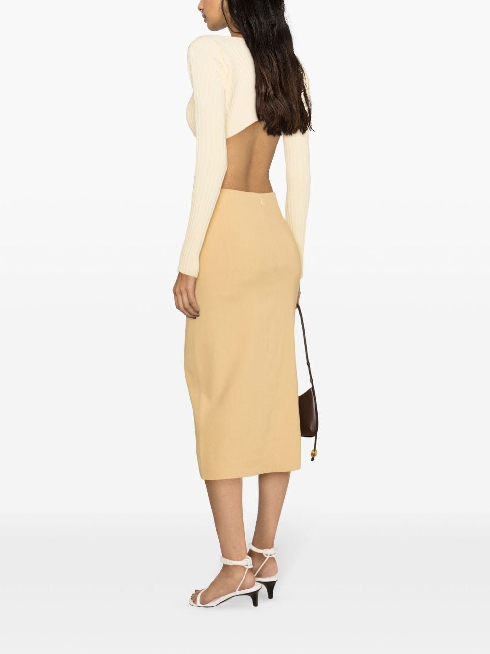 Mills front-slit skirt - 7