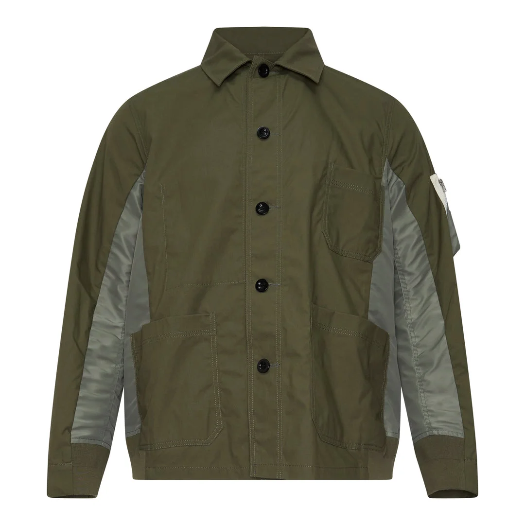 Cotton Nylon Oxford Jacket - 1