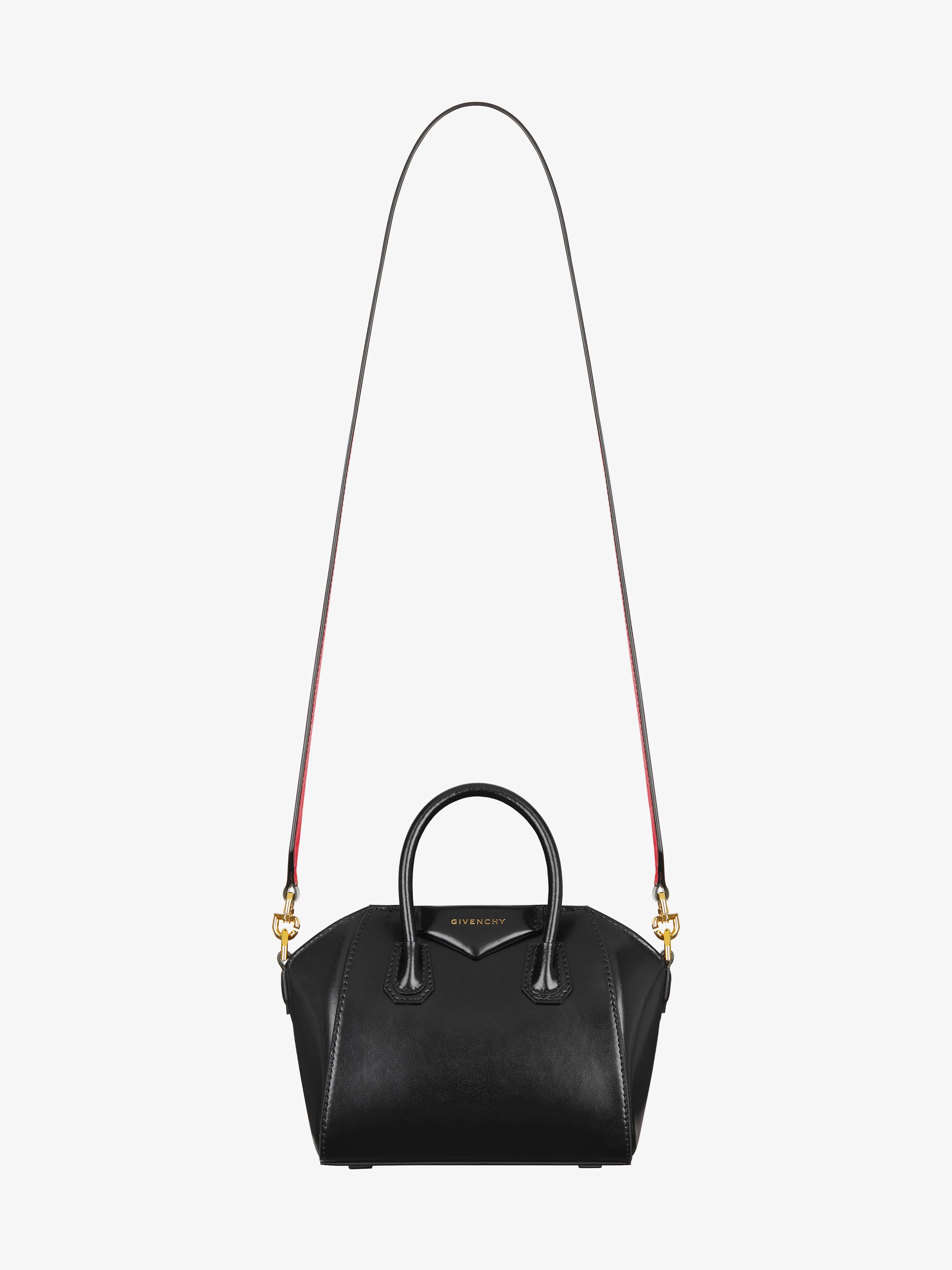 ANTIGONA TOY BAG IN BOX LEATHER - 2