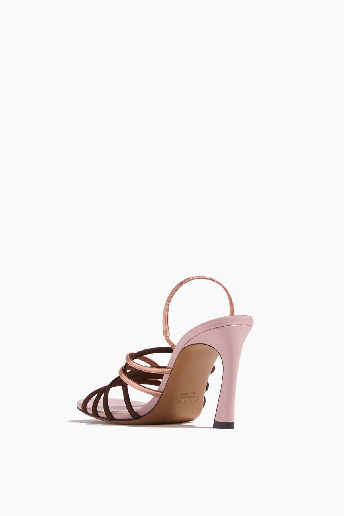 New Wave Sandal in Pink/Brown - 3