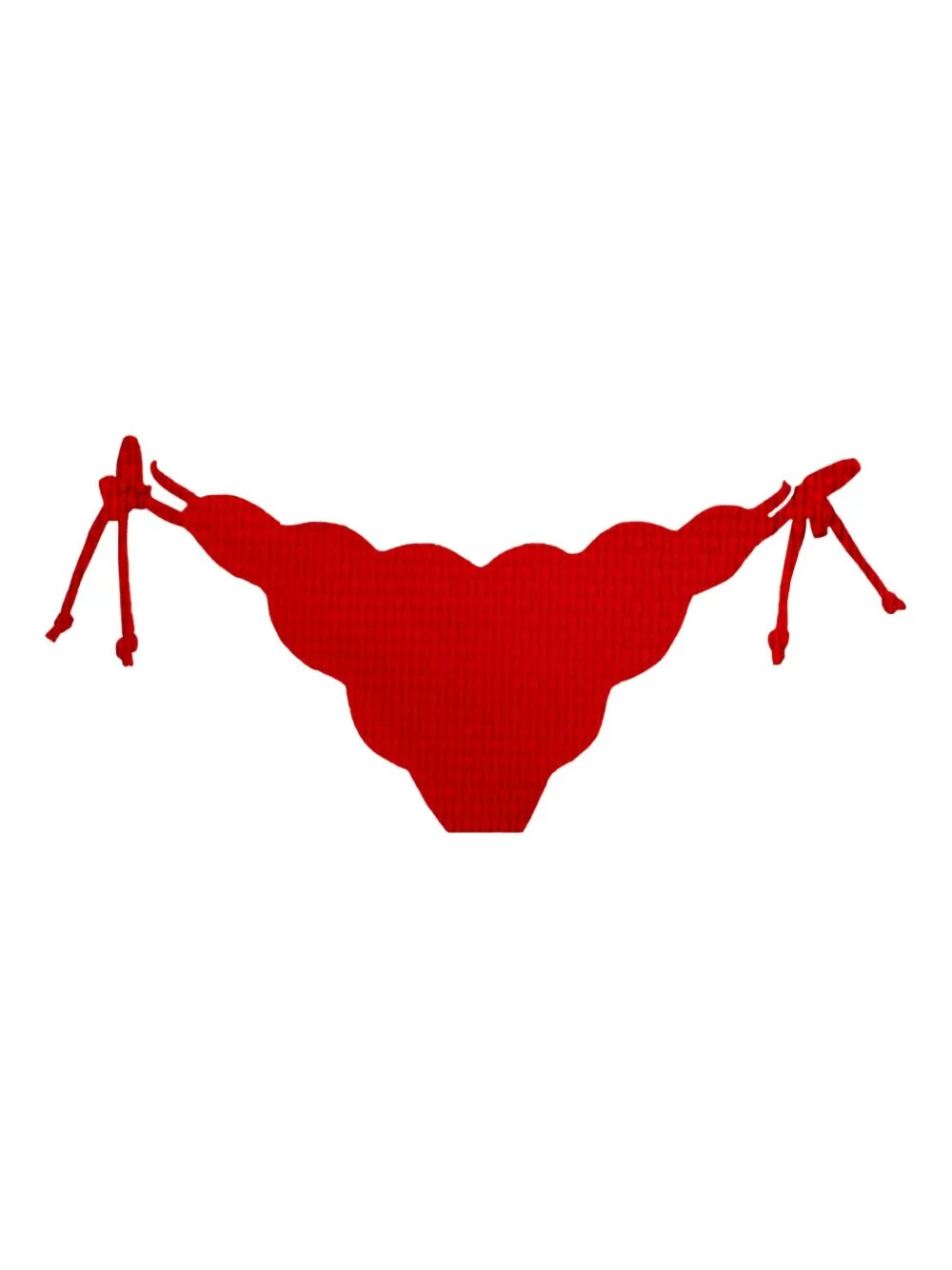 Mott scalloped-trim bikini bottoms - 1