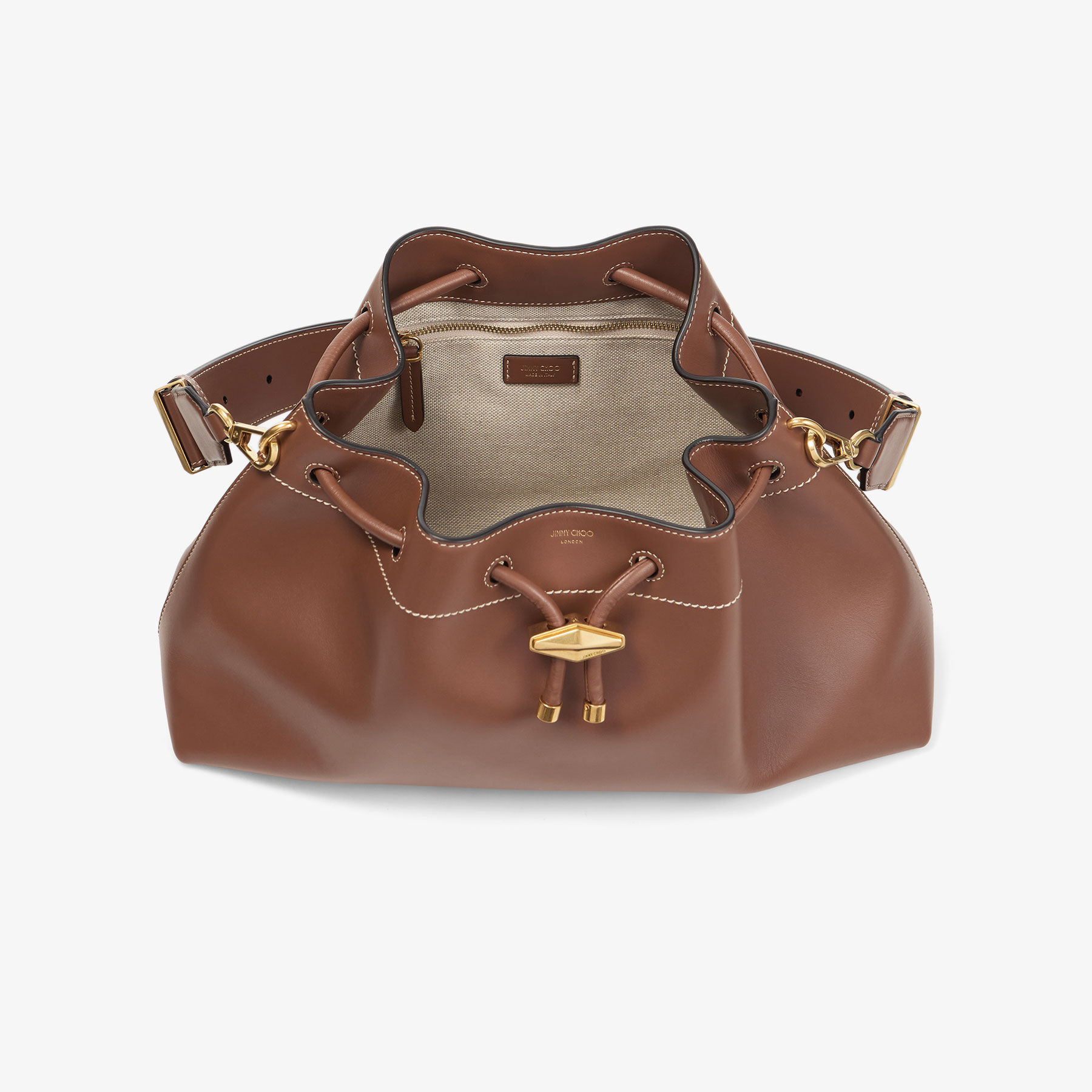 Cinch M
Tan Leather Bag - 5