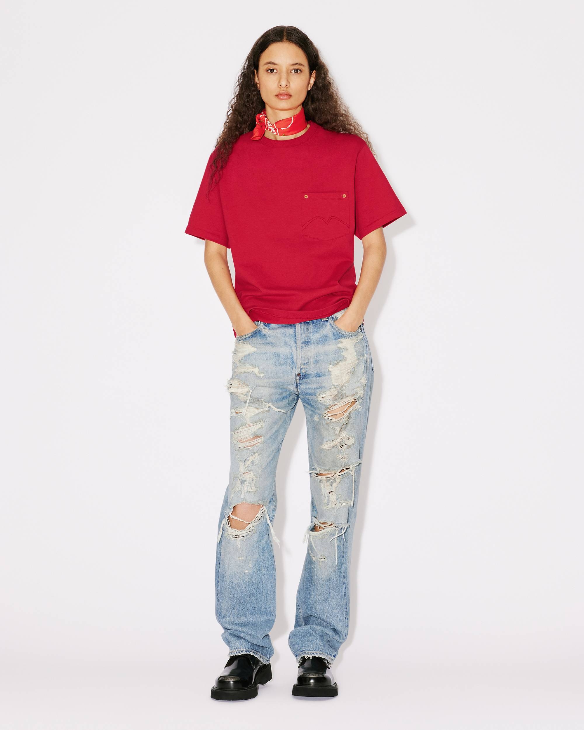 KENZO x LEVI'S distressed jeans - 3