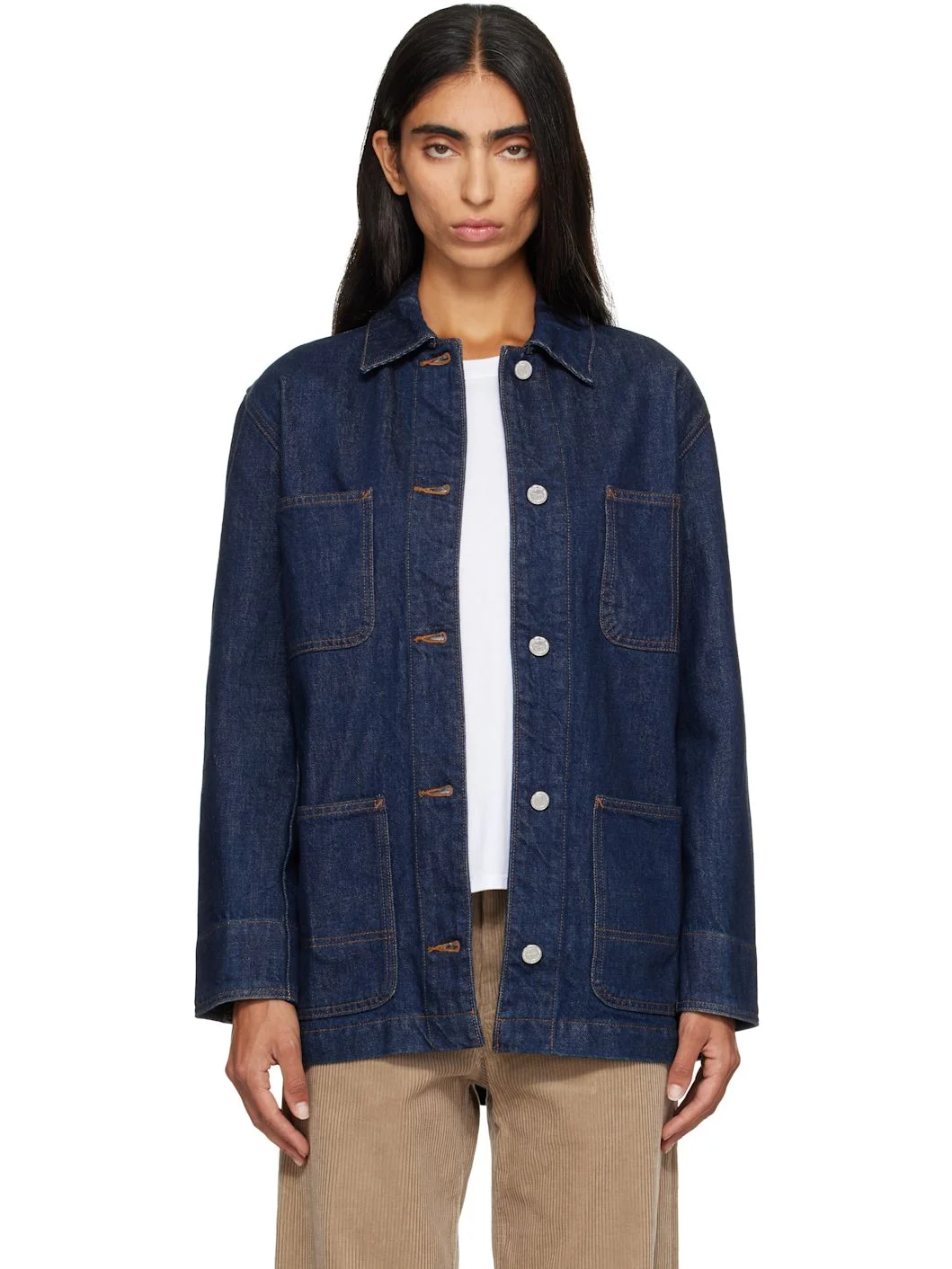 Blue Worker Denim Jacket - 1