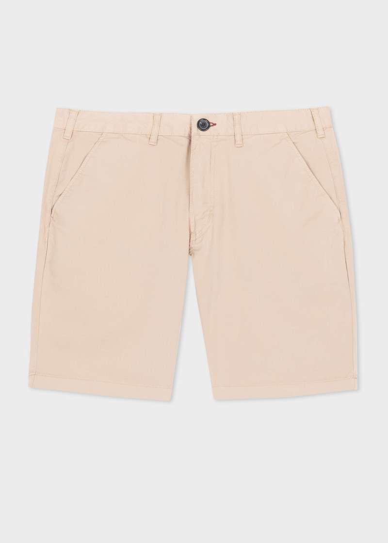 Pima Stretch-Cotton Garment-Dyed Shorts 1