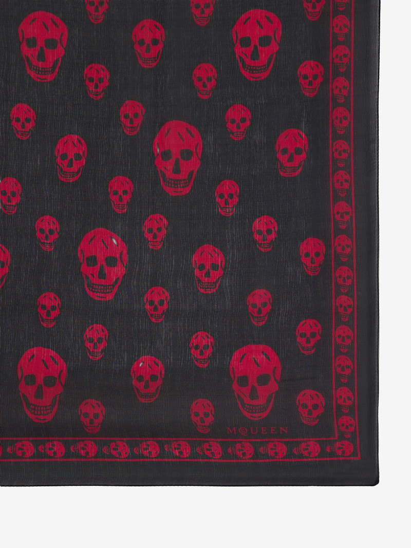 Alexander McQueen Classic Skull Scarf outlook