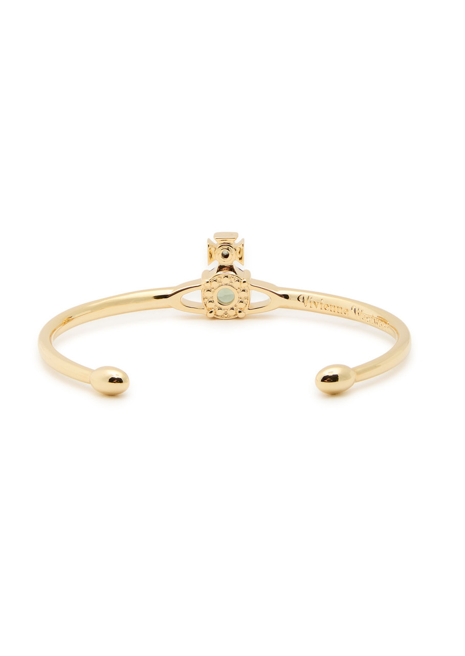 Vivienne Westwood Reina orb Crystal-embellished Cuff - 3
