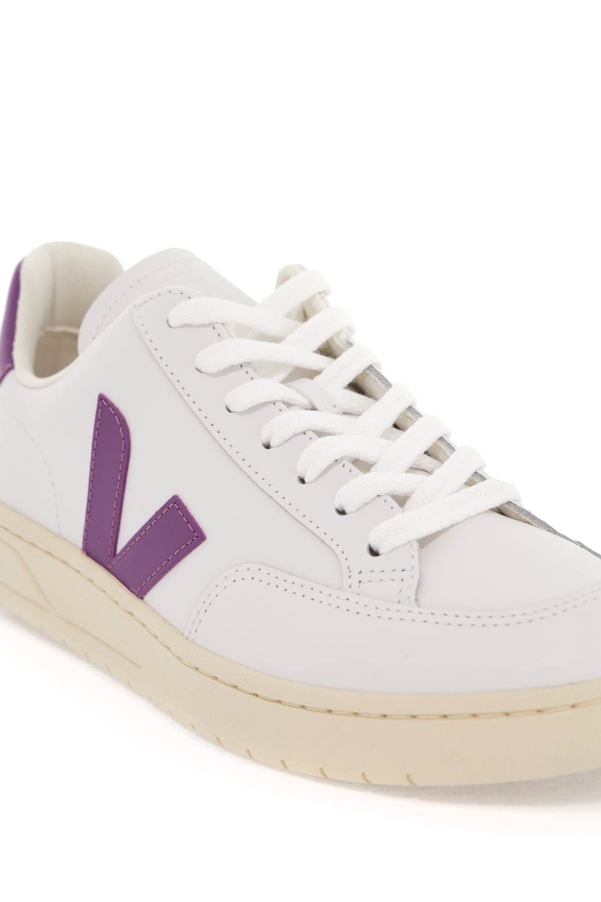 V-12 LEATHER SNEAKERS - 4