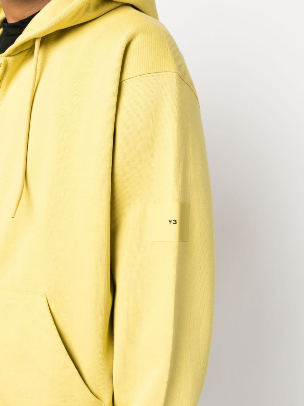 logo-patch organic-cotton hoodie - 5