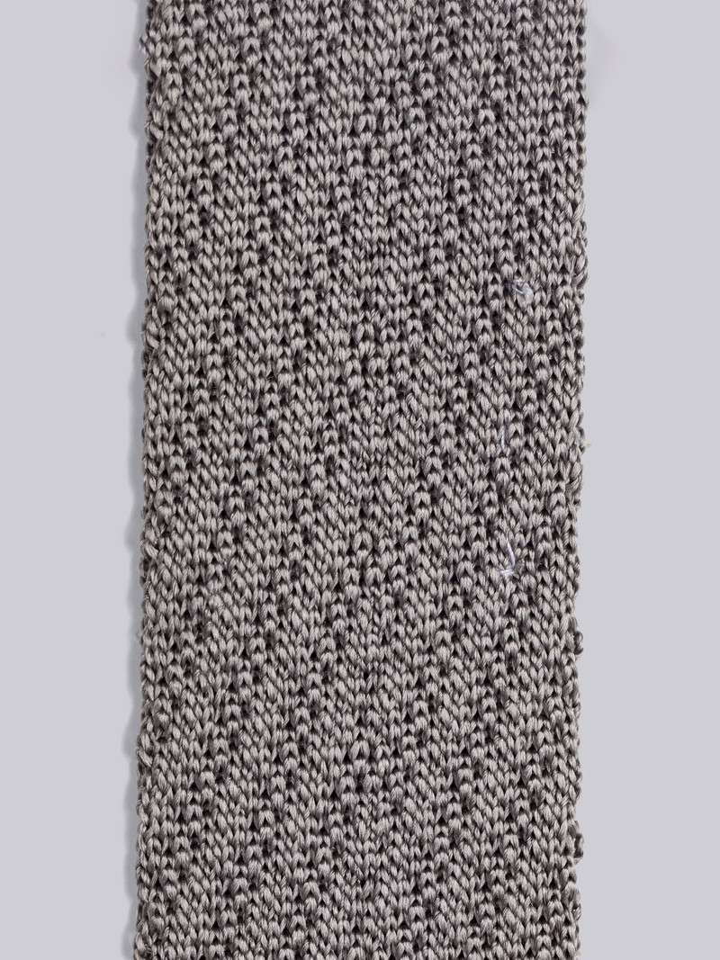 Thom Browne SILK KNIT 4-BAR STRIPE TIE outlook