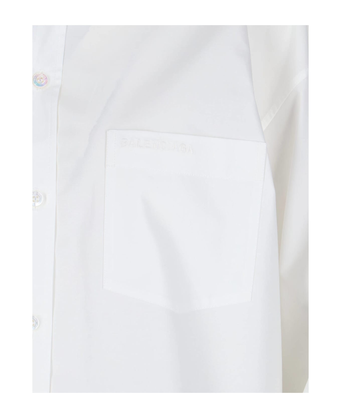 Shirt With Knotted Cuffs - 3