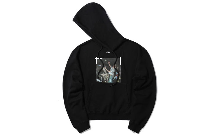 Off-White Pascal Print Over Hood 'Black/White' OMBB037F20FLE0121001 - 2