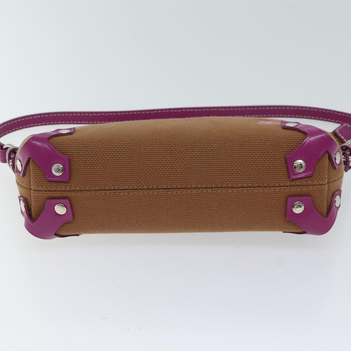 Burberry Blue Label Shoulder Bag Canvas Brown - 5