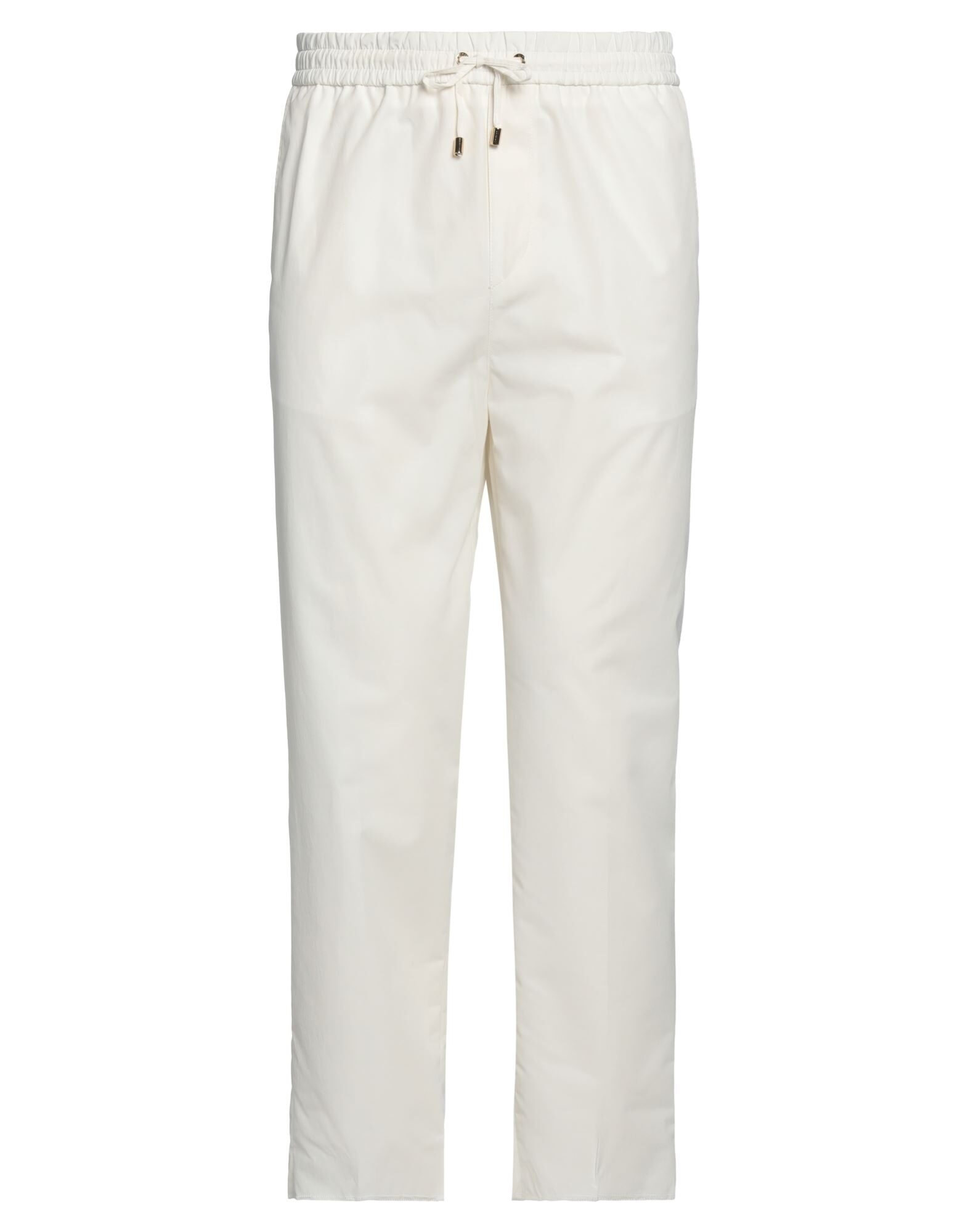 White Men's Casual Pants - 1