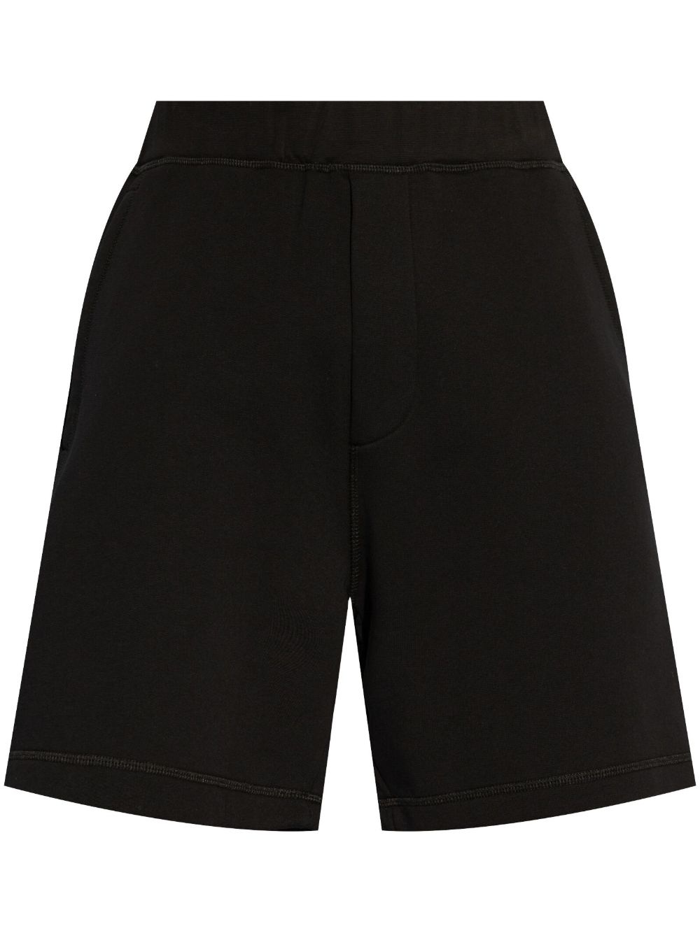 logo-embroidered shorts - 1