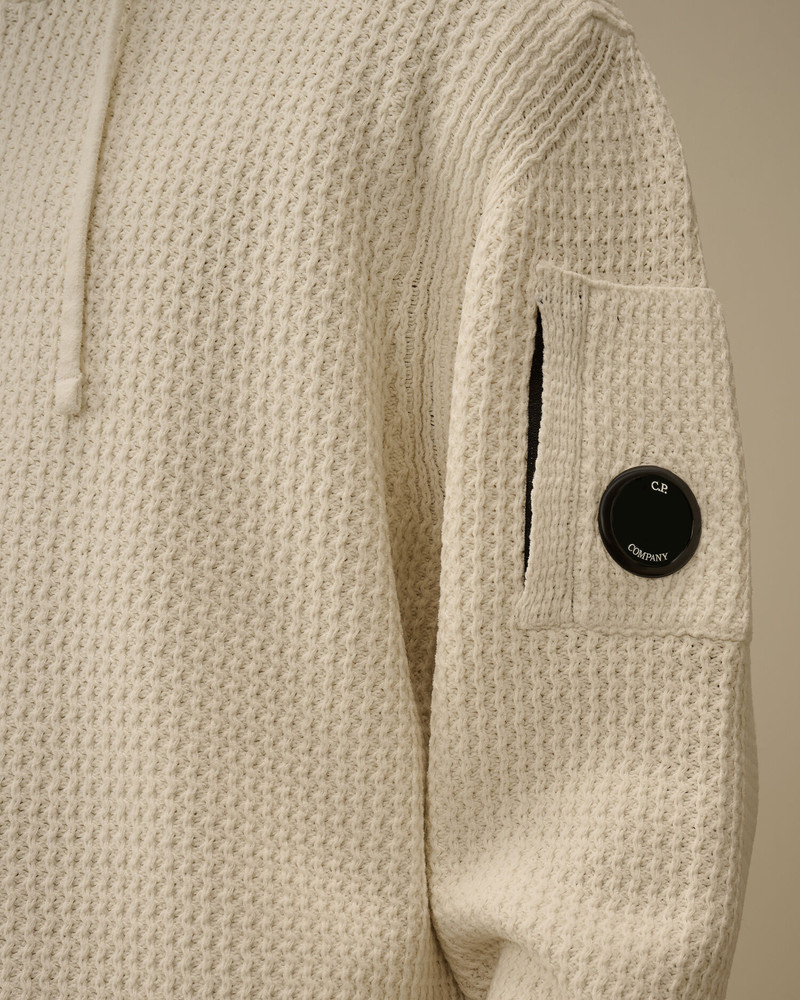 Cotton Chenille Hooded Sweater 5