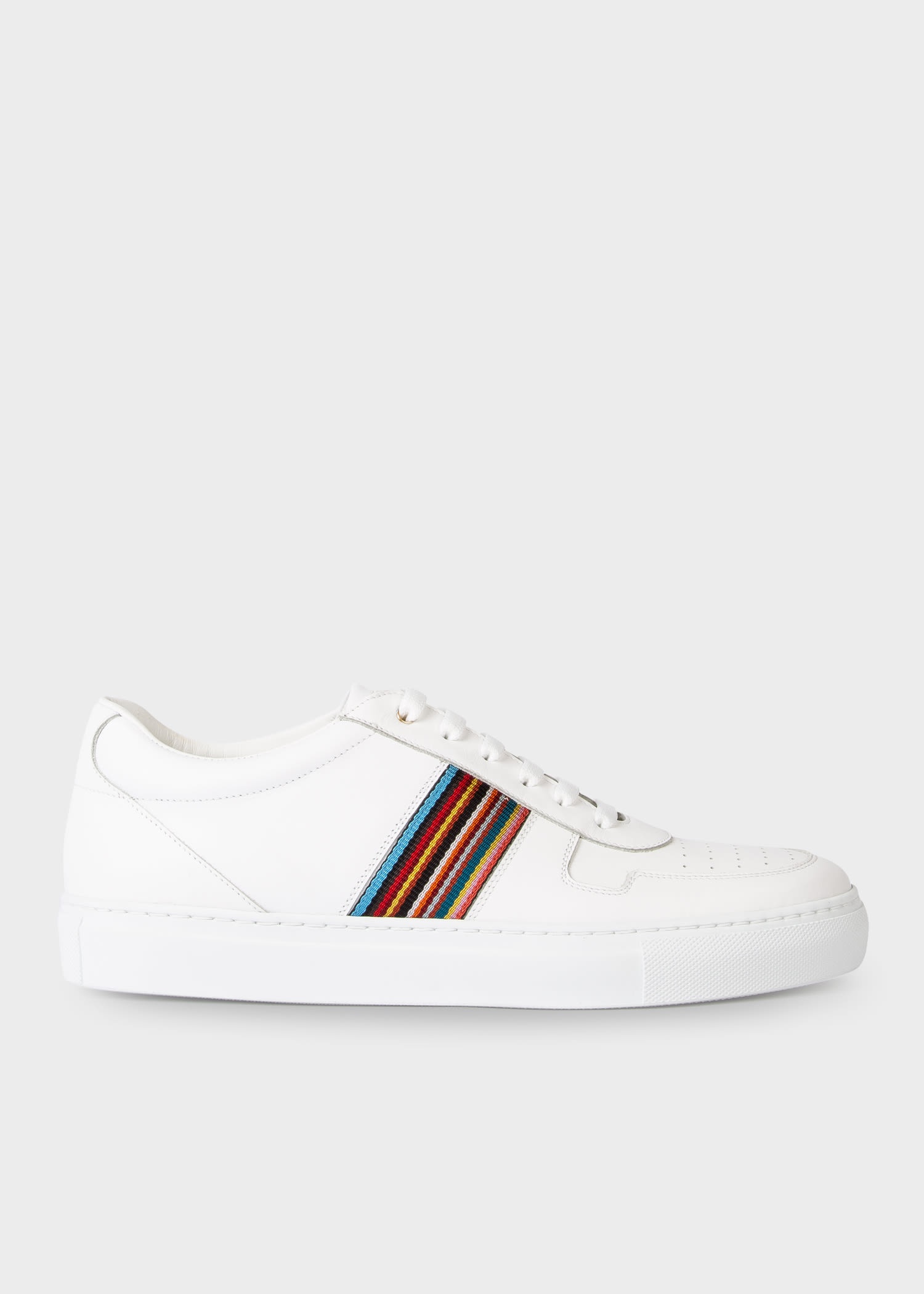 Leather 'Fermi' Sneakers - 1