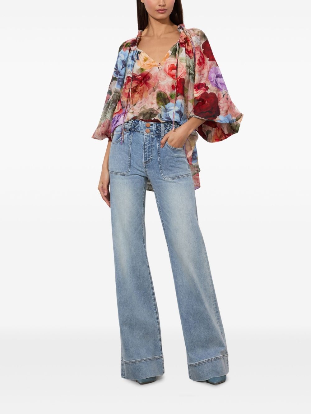ruffled blouse - 2