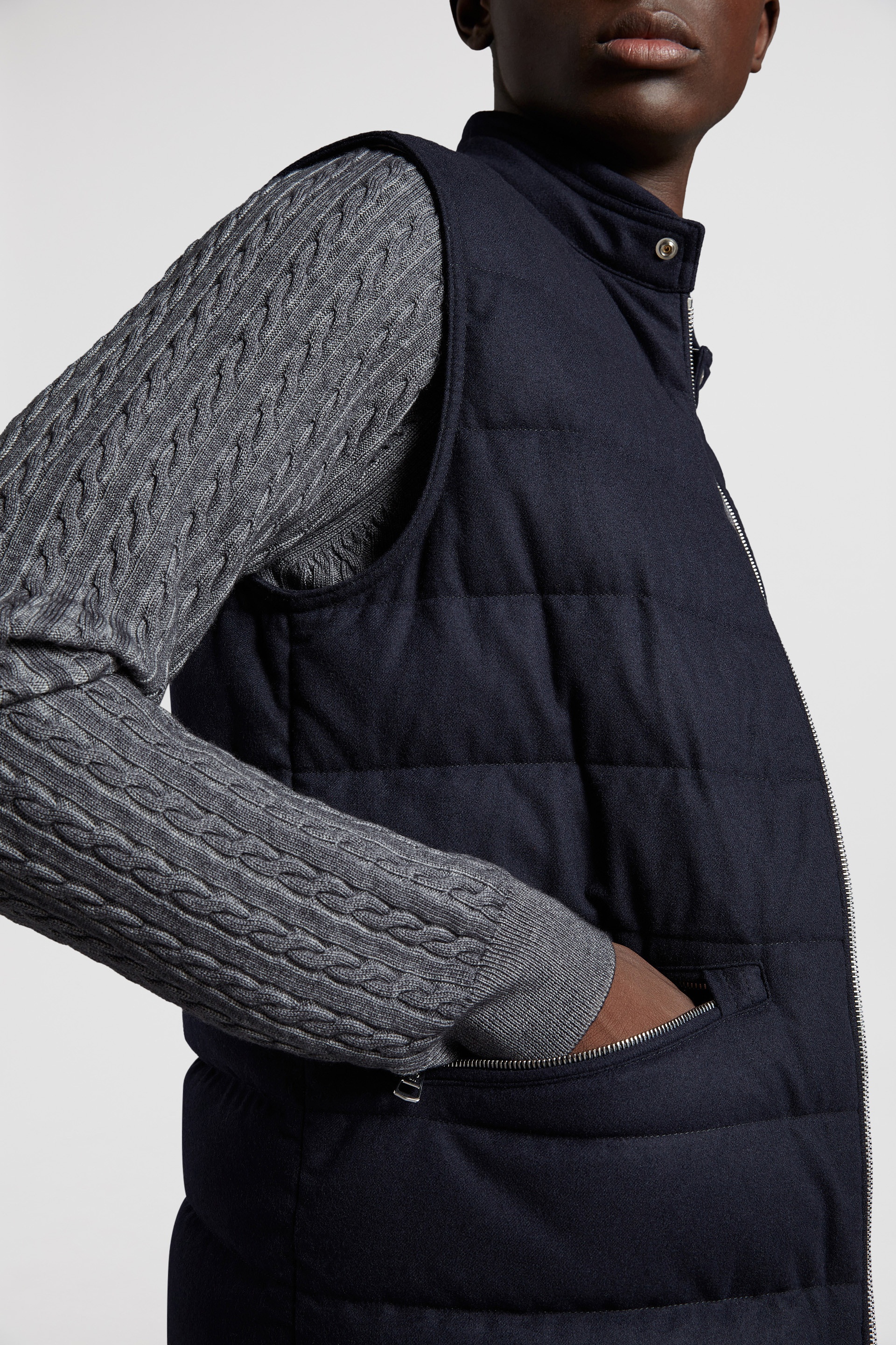 Gallienne Cashmere Down Vest - 6