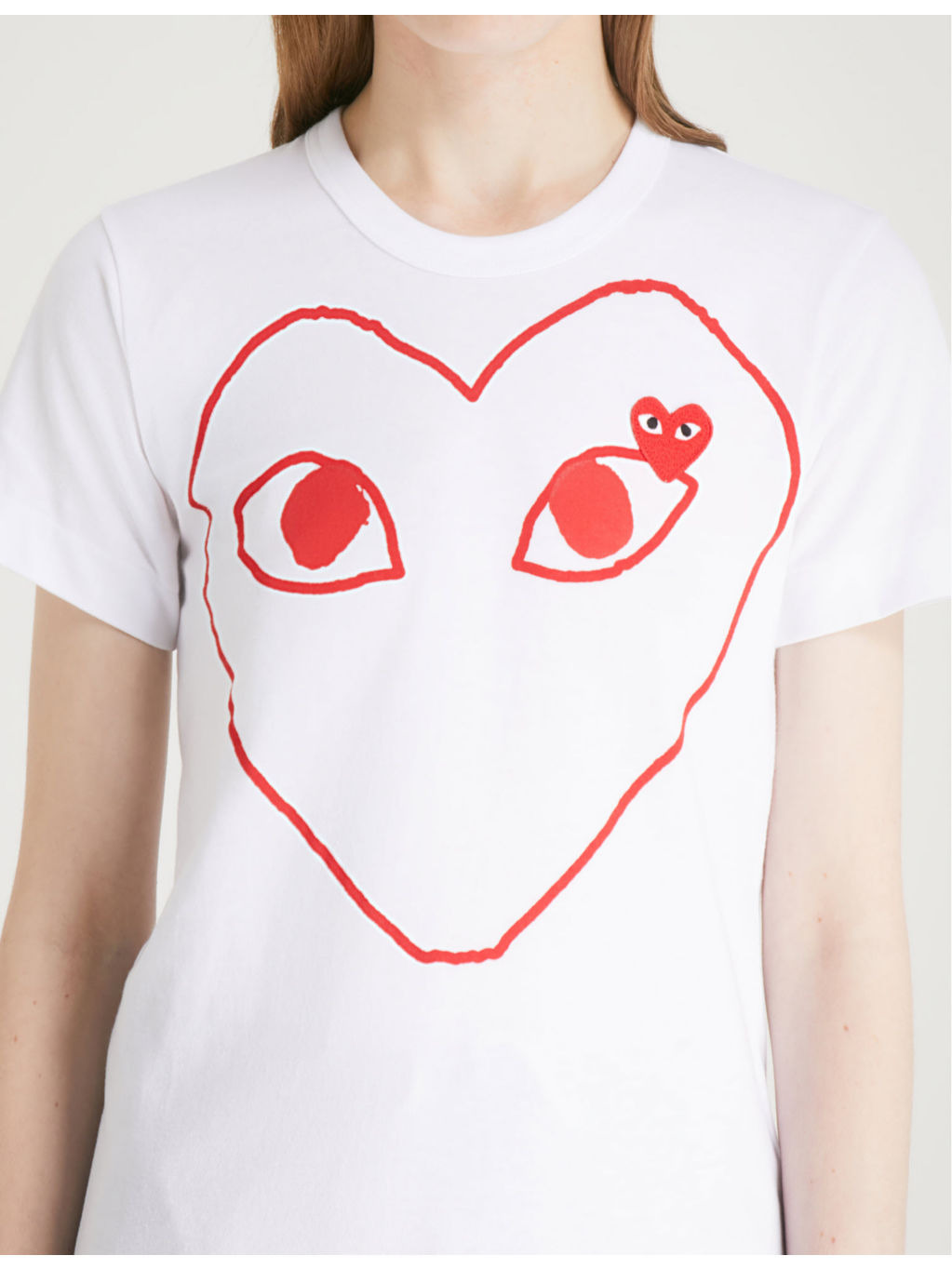 Heart-logo cotton-jersey T-shirt - 7