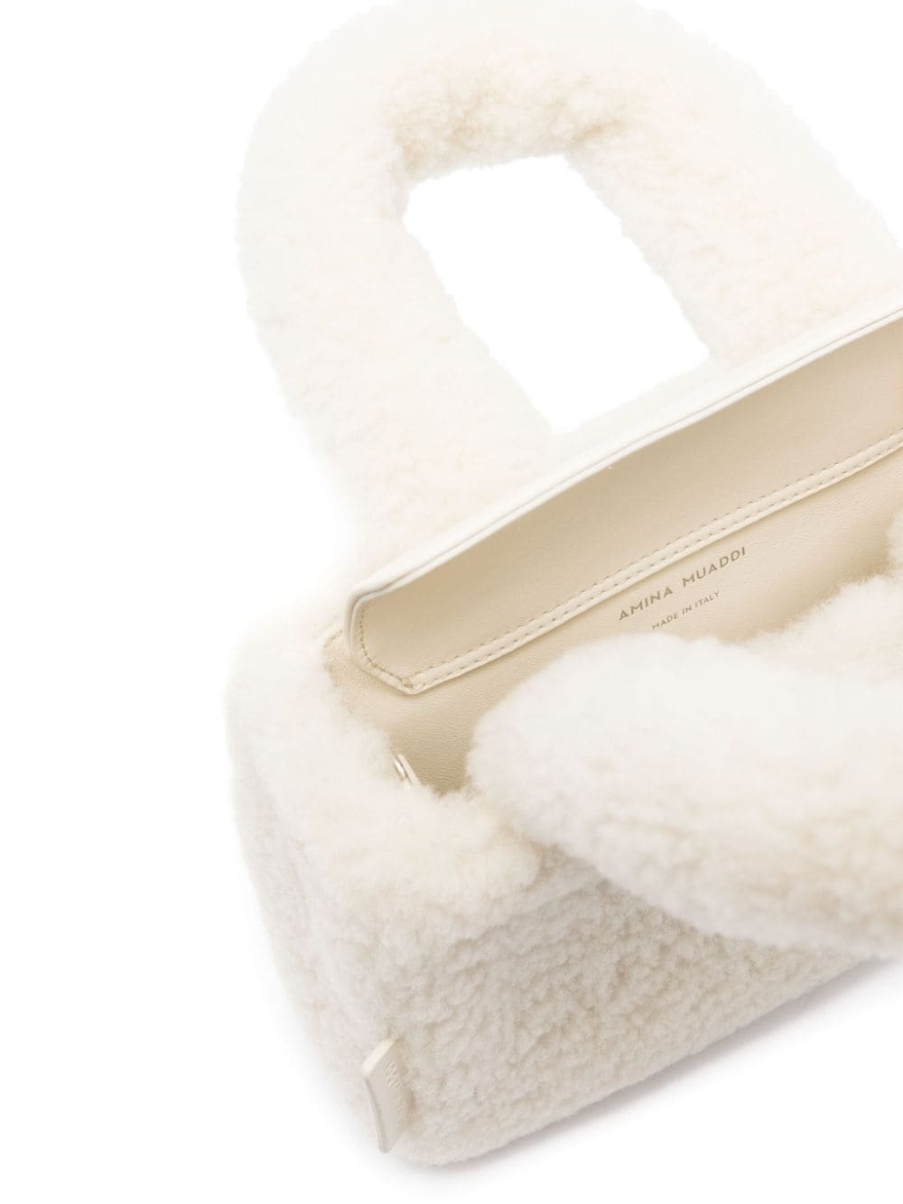 Amini Giuly shearling tote bag - 5