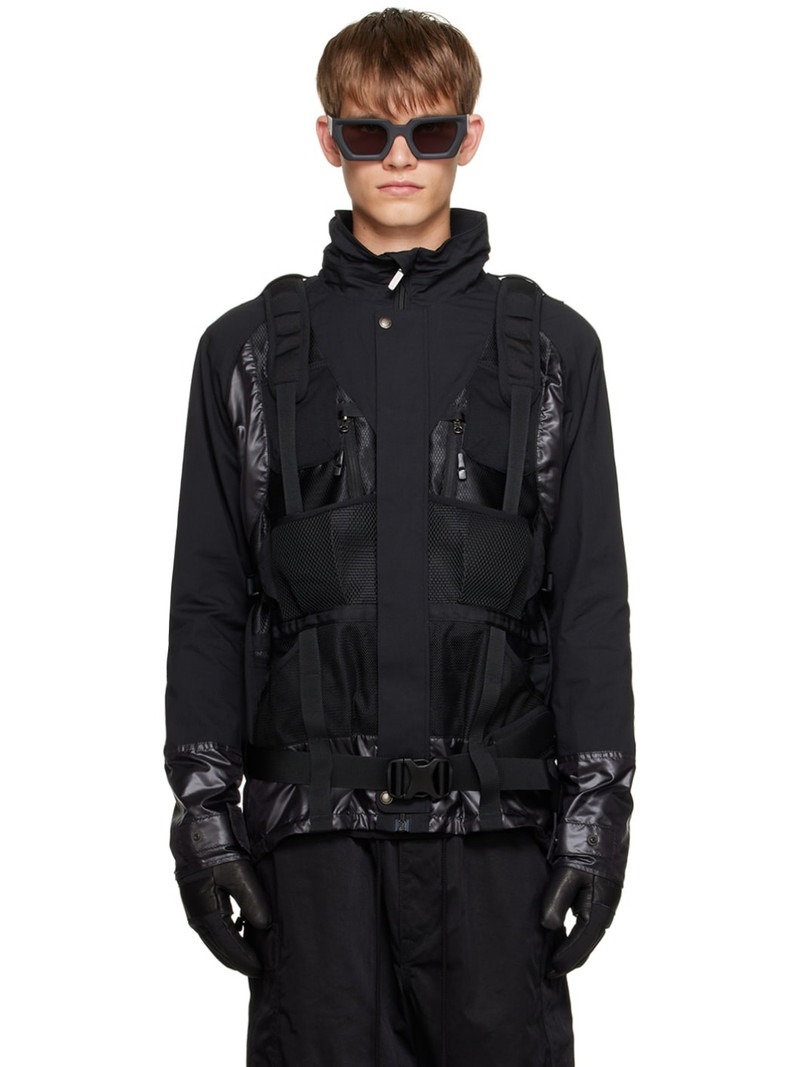 Black Backpack Jacket - 1