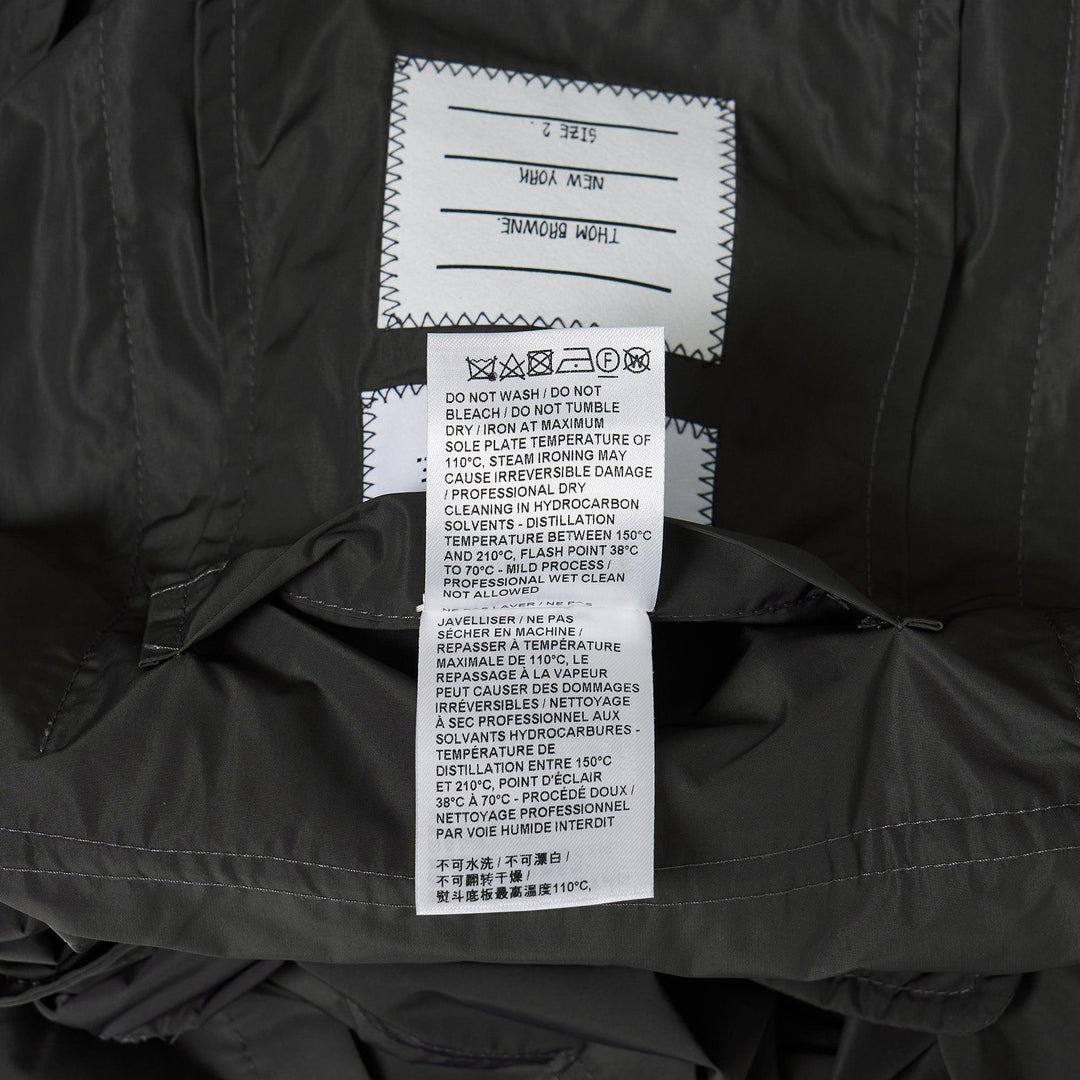 Packable Smock With Logo Print Coat - 3