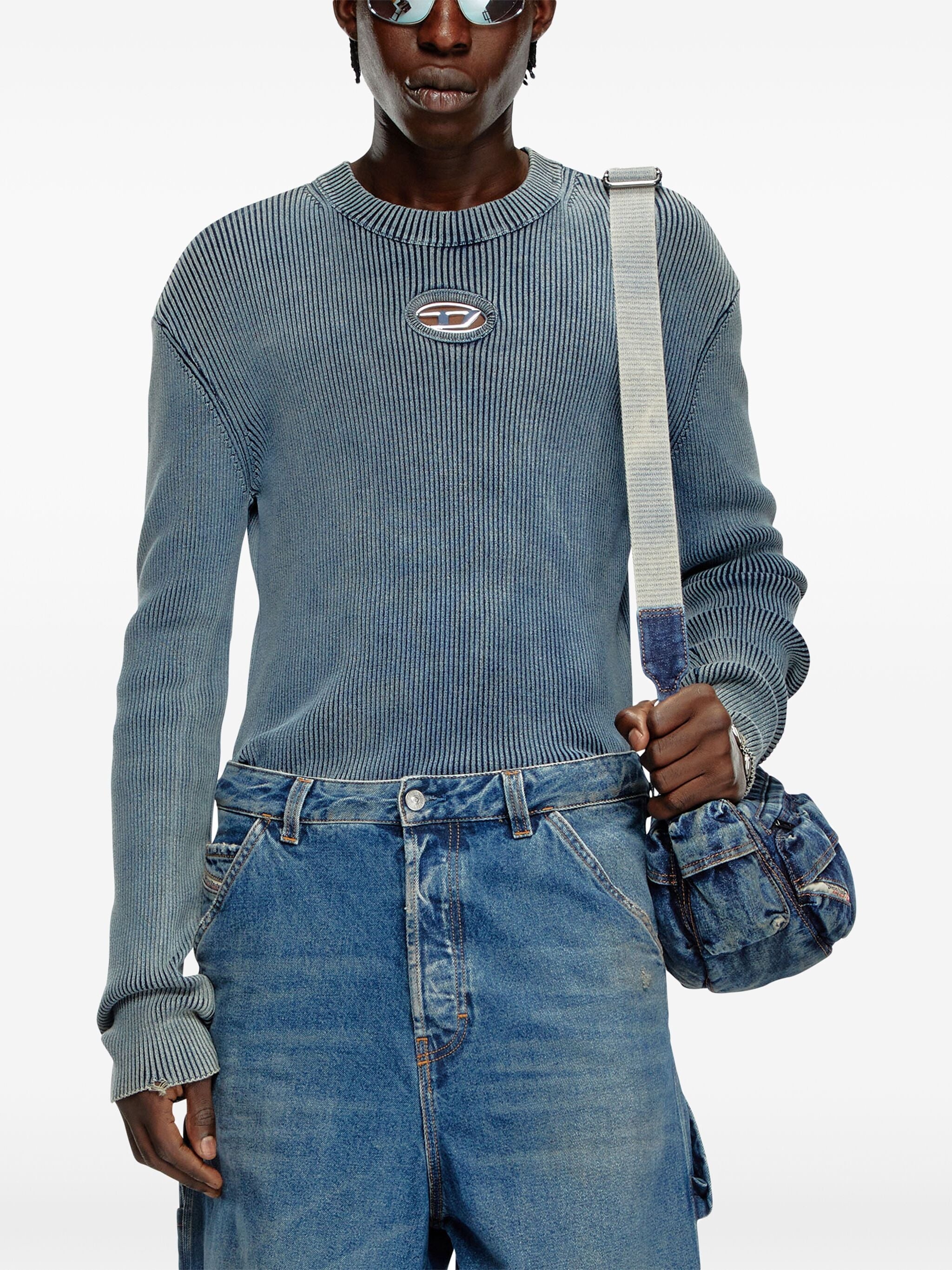 APPLIQUÉ-LOGO RIBBED TOP - 3