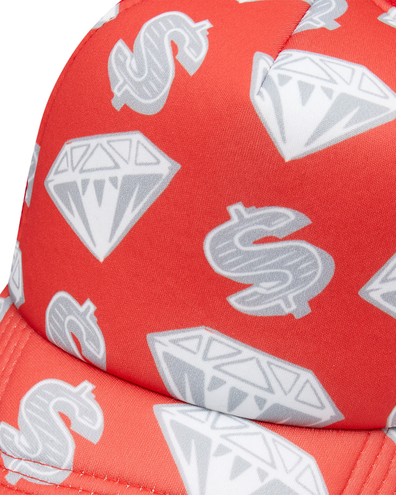 DIAMONDS & DOLLARS TRUCKER CAP 3