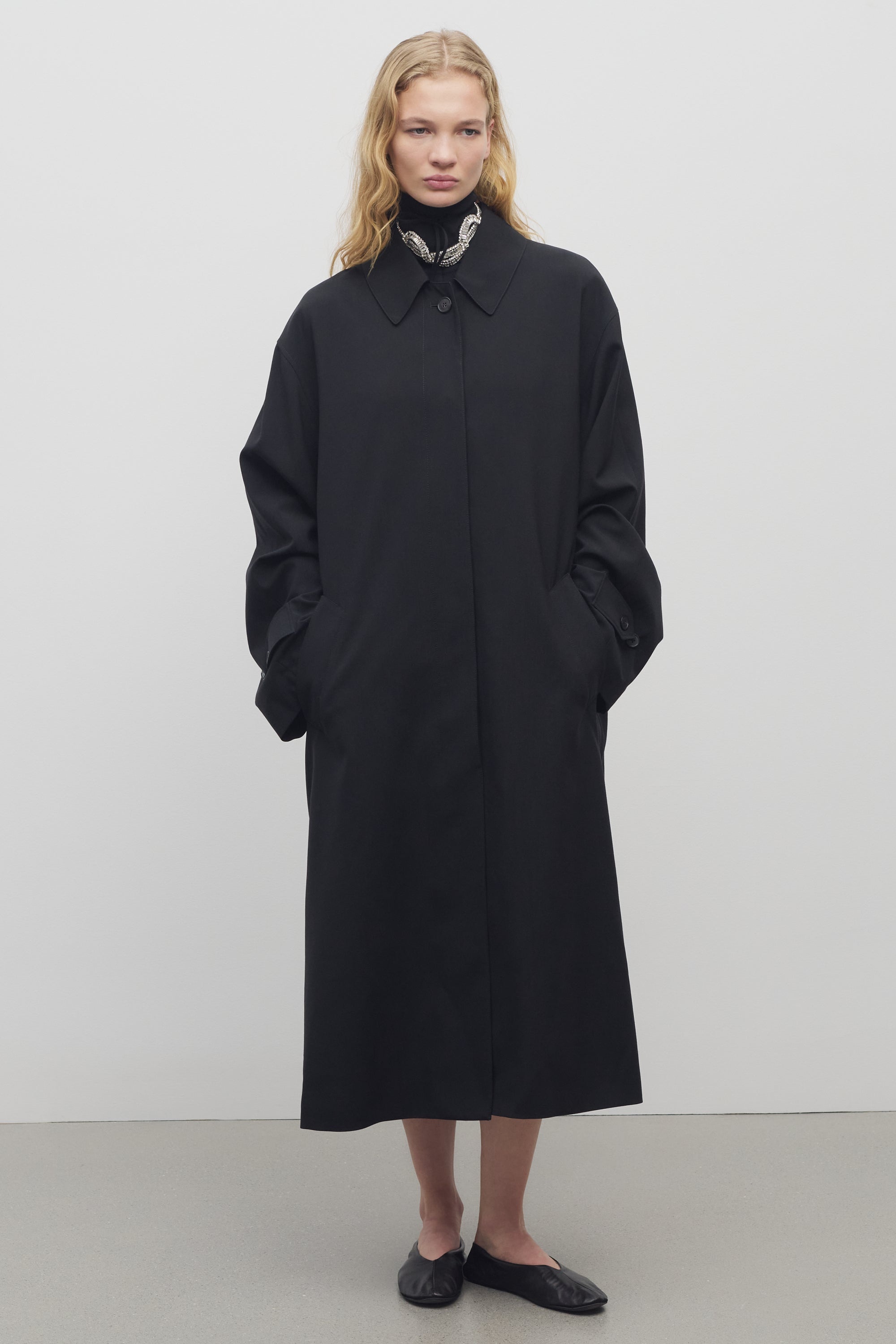 Rocco Coat in Wool - 3