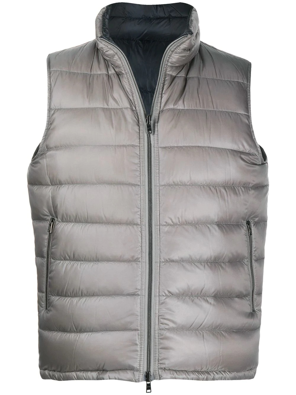 reversible padded gilet - 1